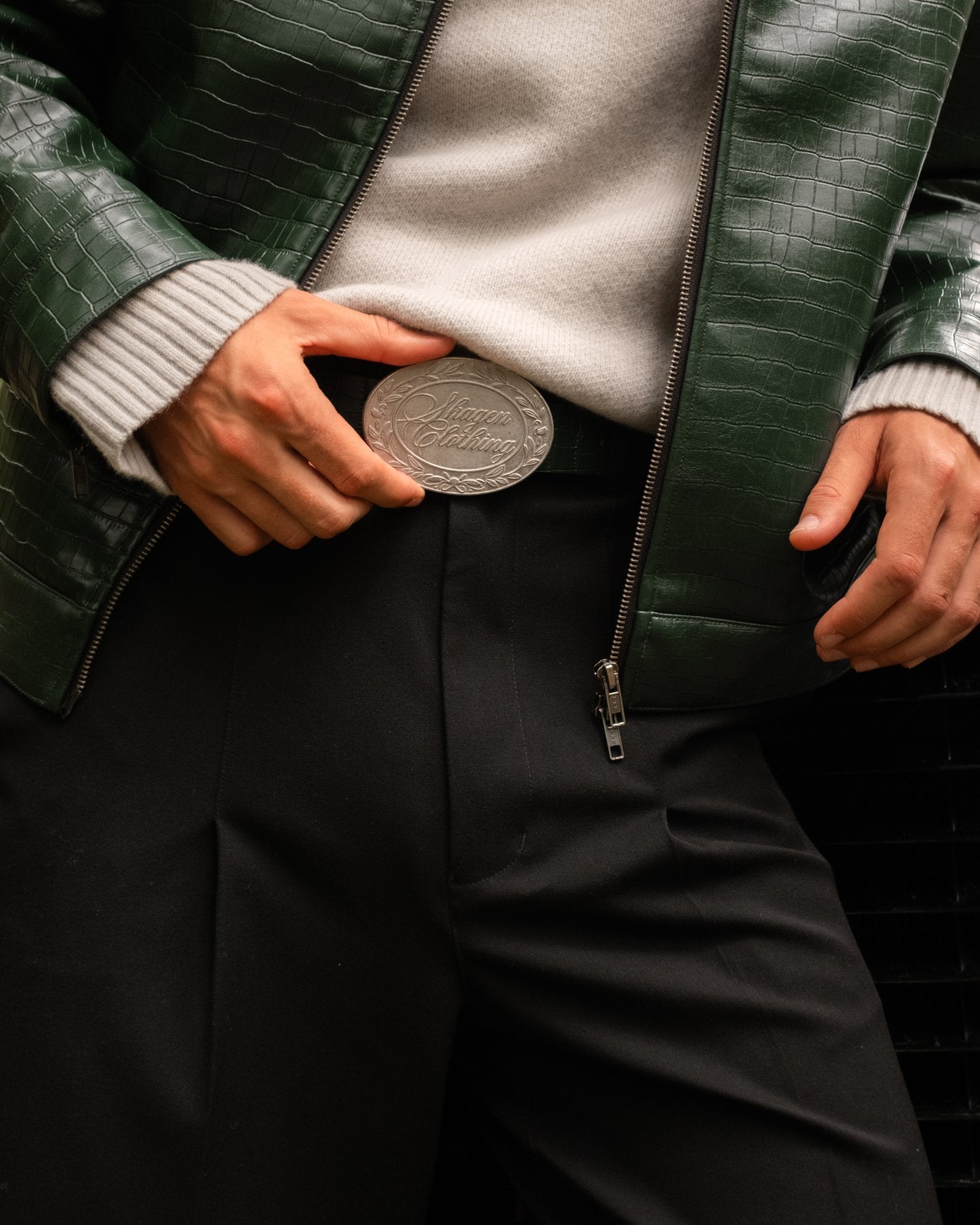 Baggy Suit Pants Black
