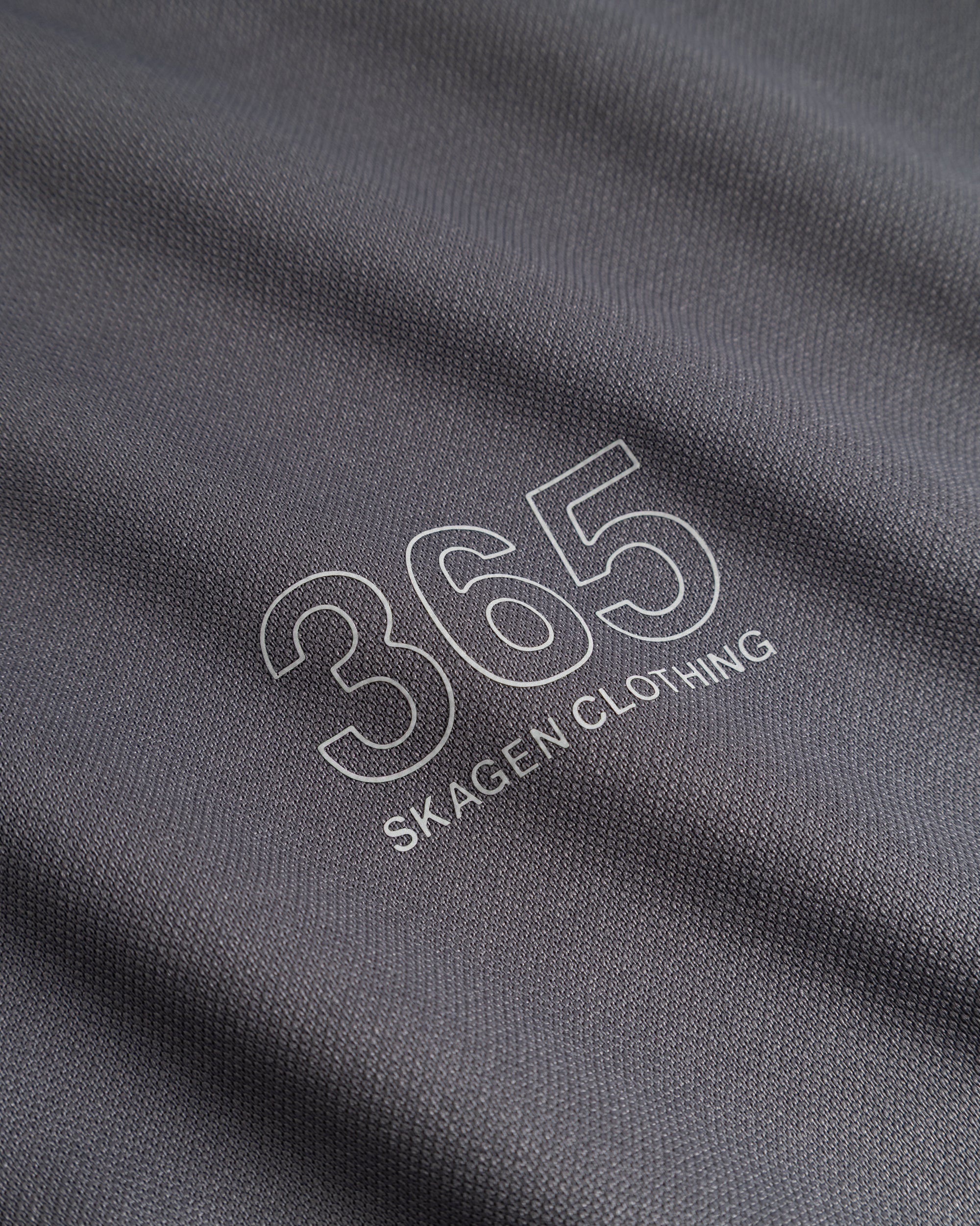 365 Half Zip Grey