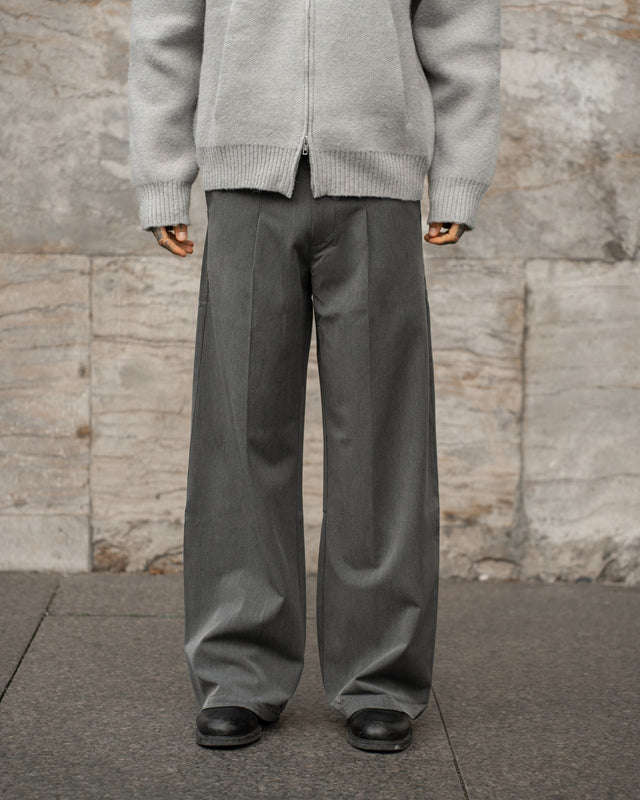 Baggy Suit Pants Grey