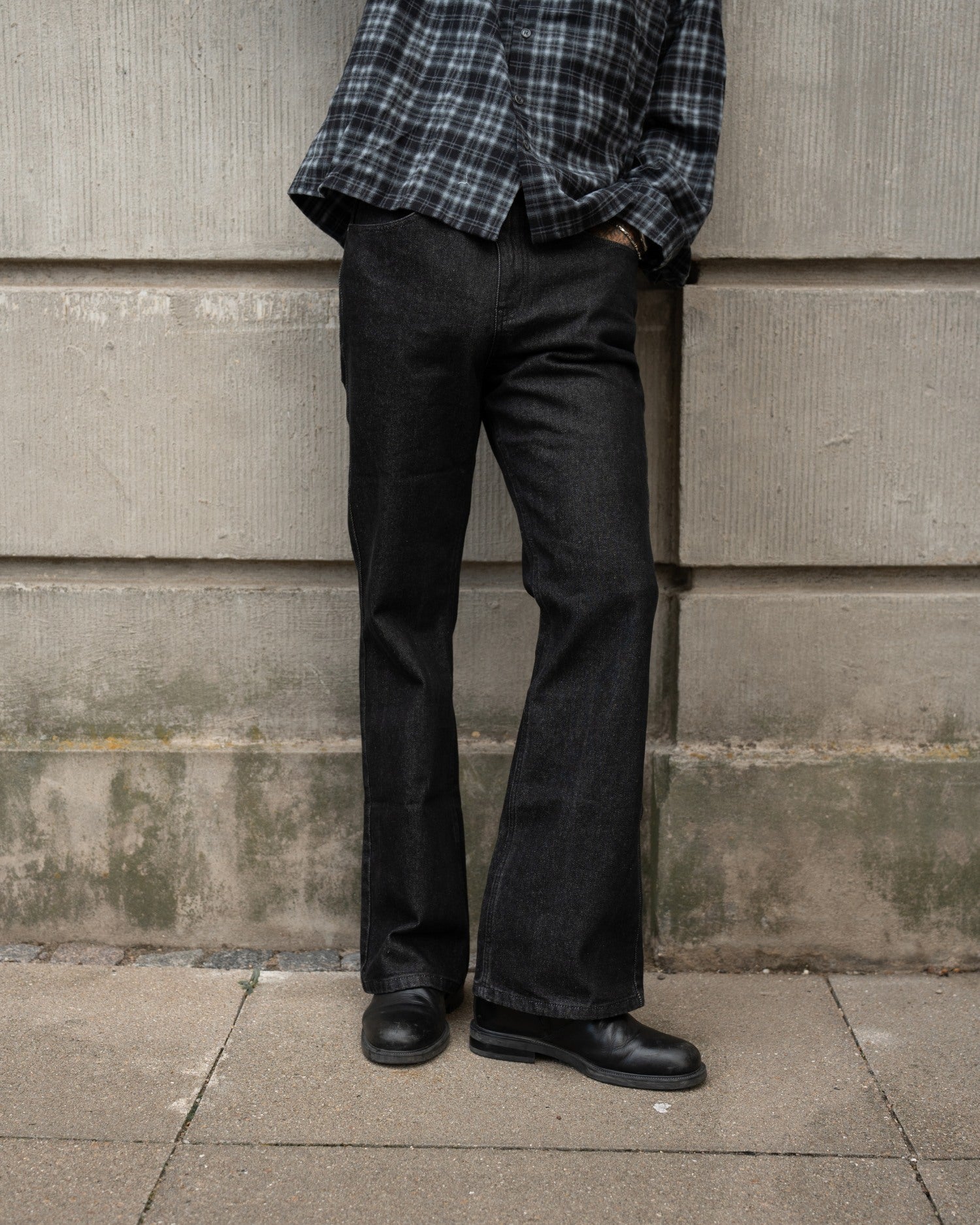 Bootcut Jeans Black