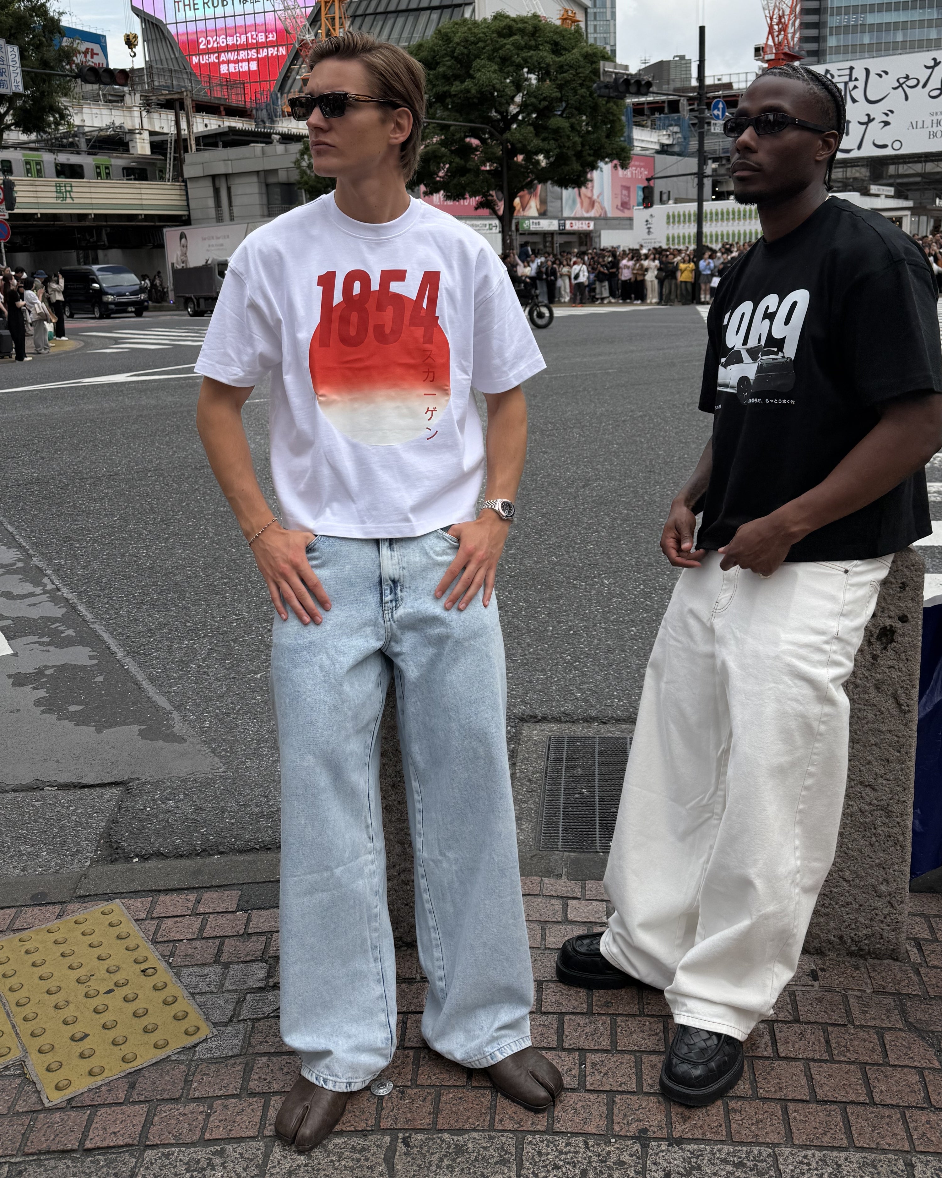 Extra baggy Denim Jeans Light blue