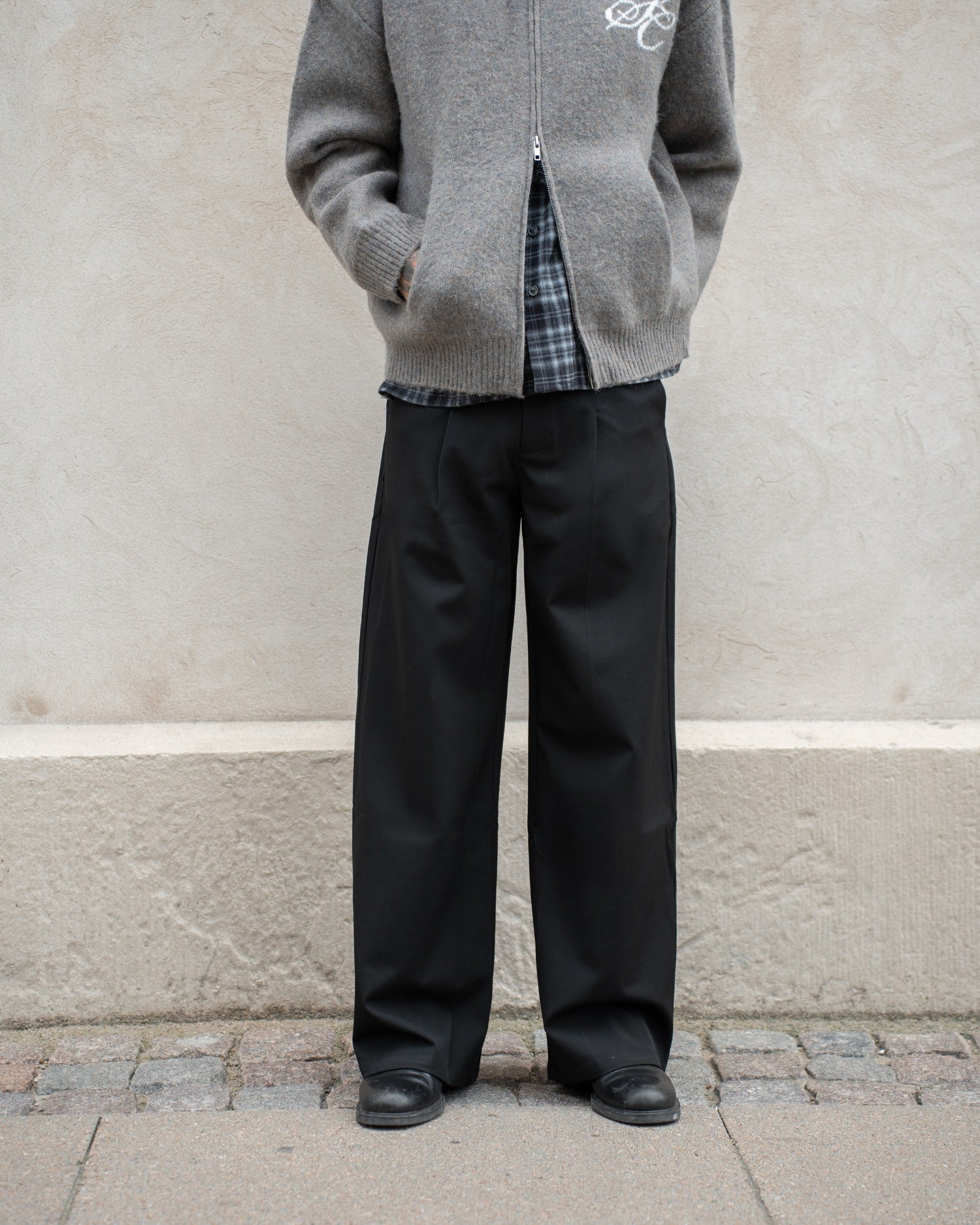 Baggy Suit Pants Black