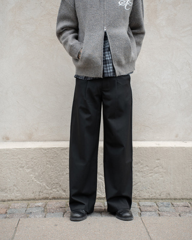 Baggy Suit Pants Black