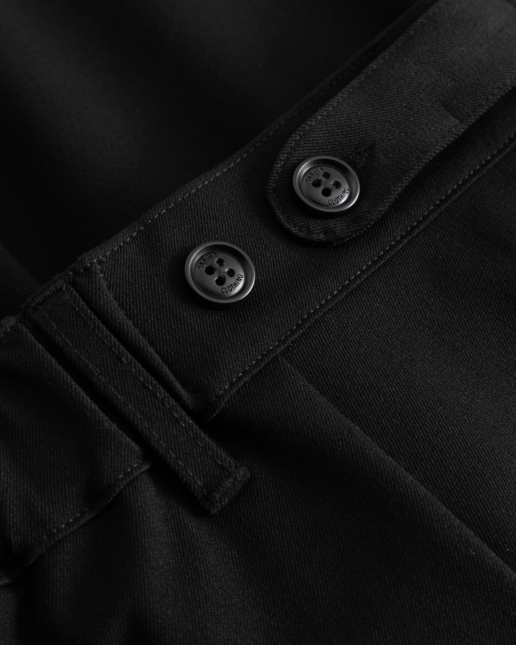 Baggy Suit Pants Black
