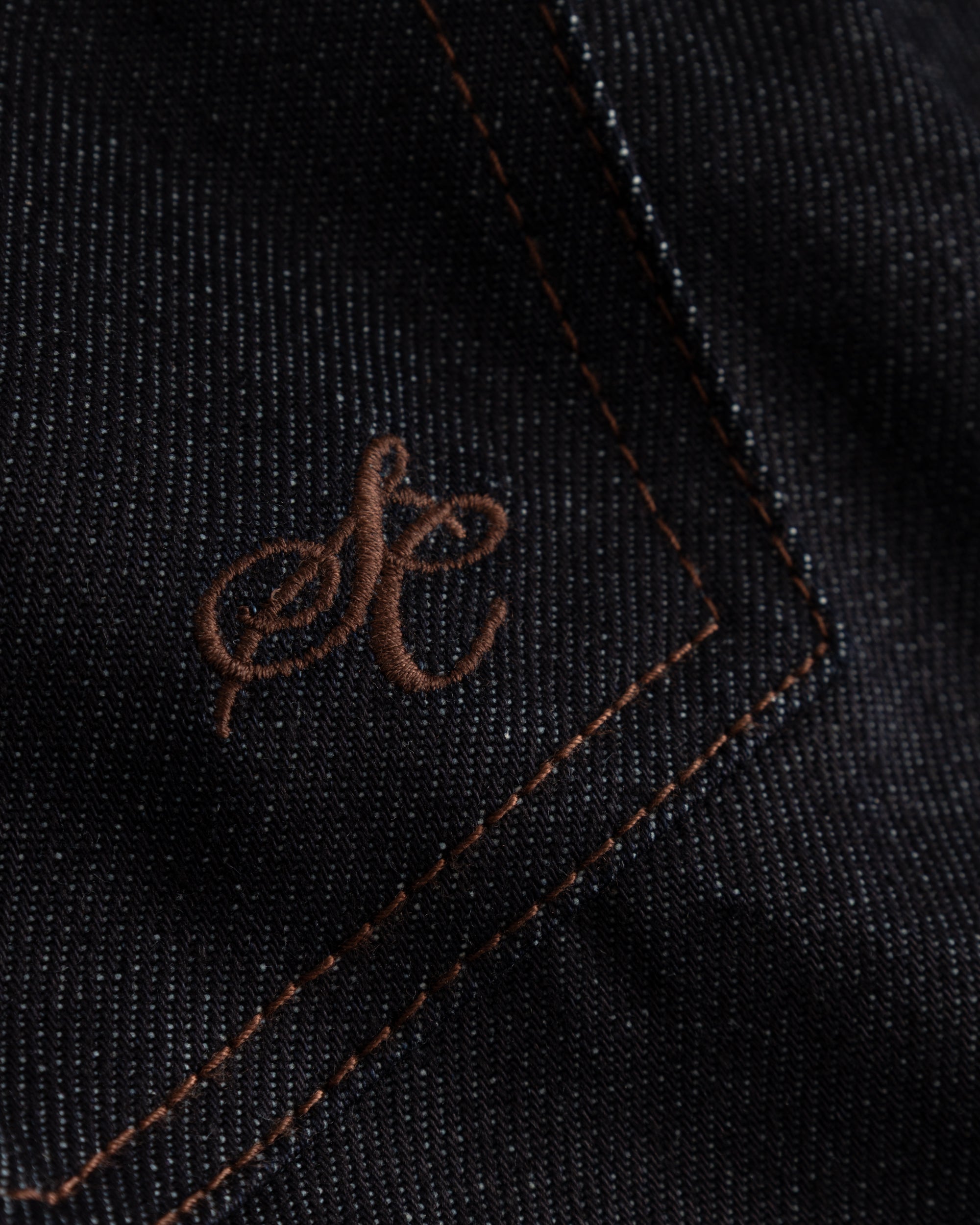 Raw Selvedge Jorts Darkwash
