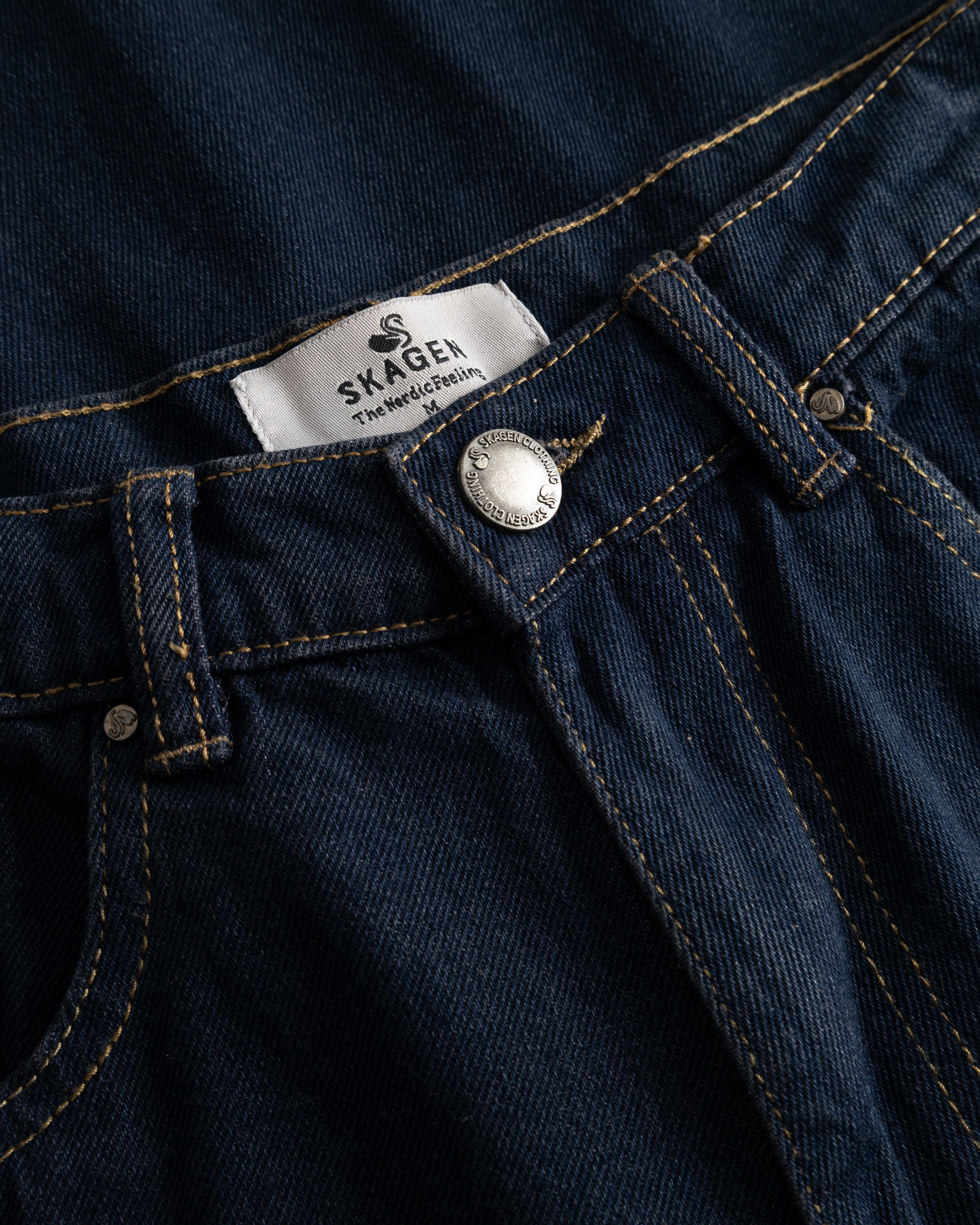 Regular Denim Jeans Indigo