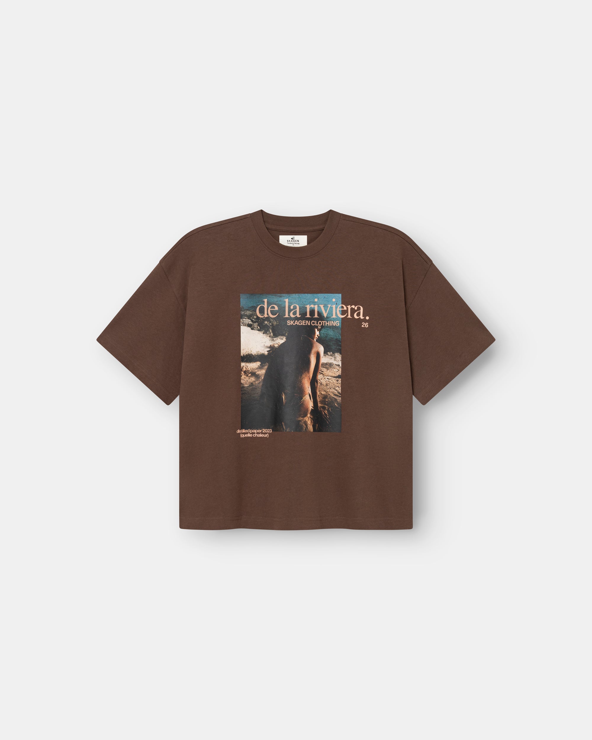 De la Riviera T-shirt Brown