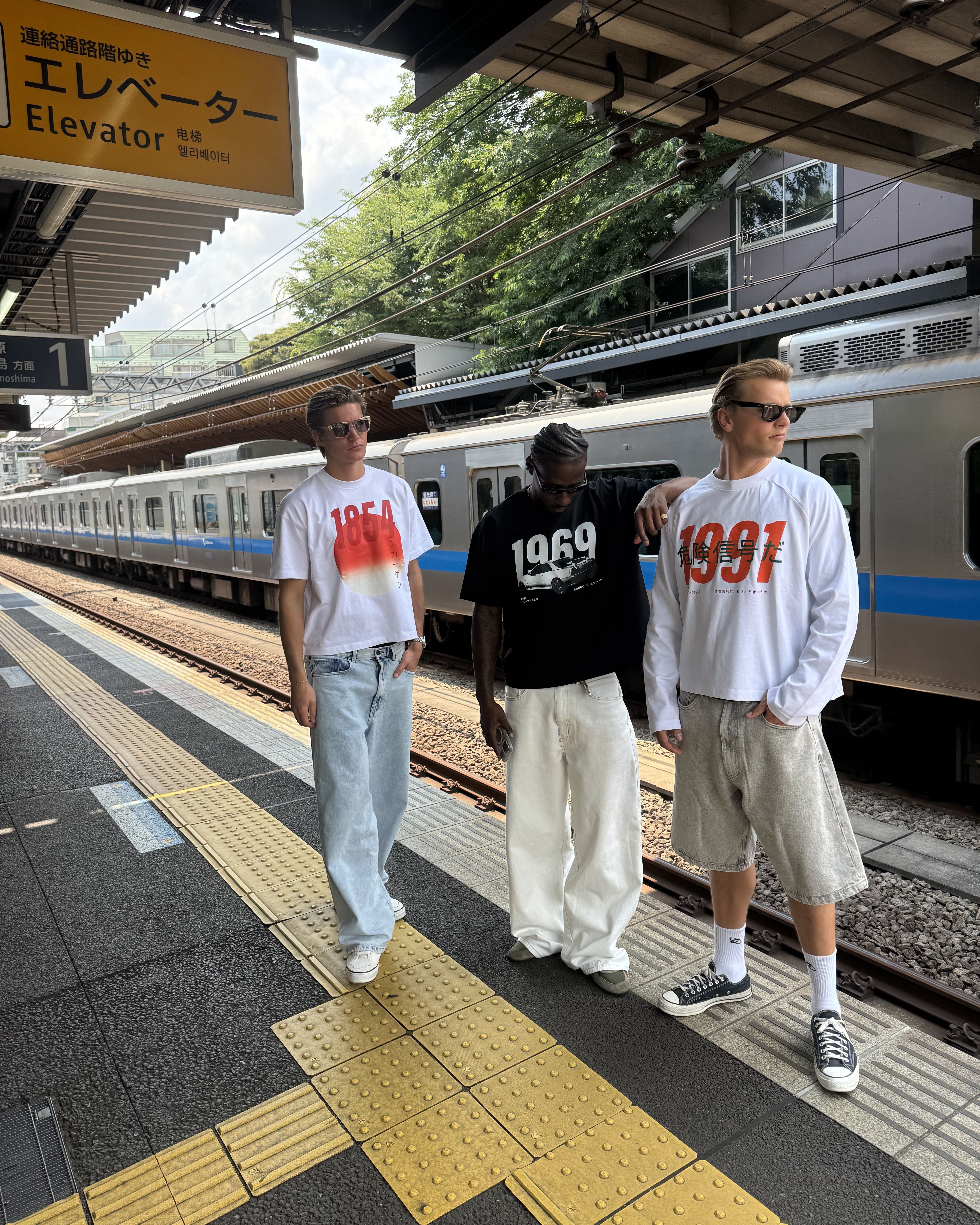 Tokyo Sun T-shirt White