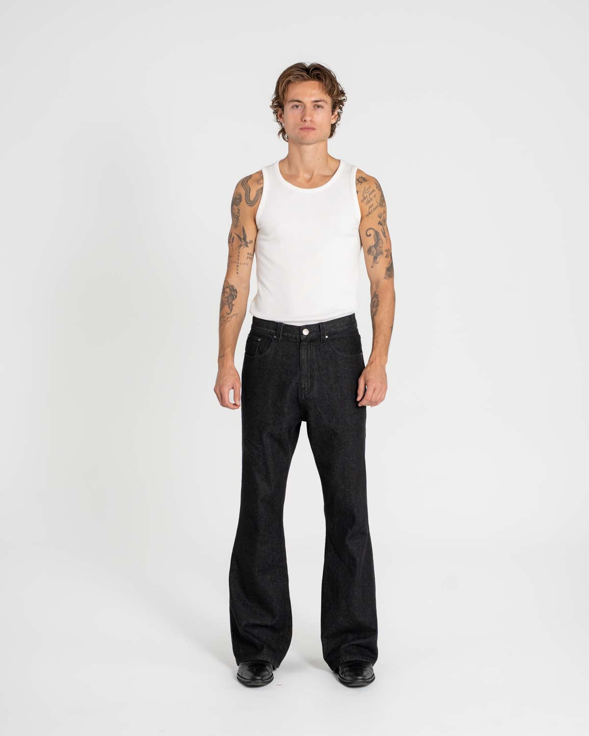 Bootcut Jeans Black