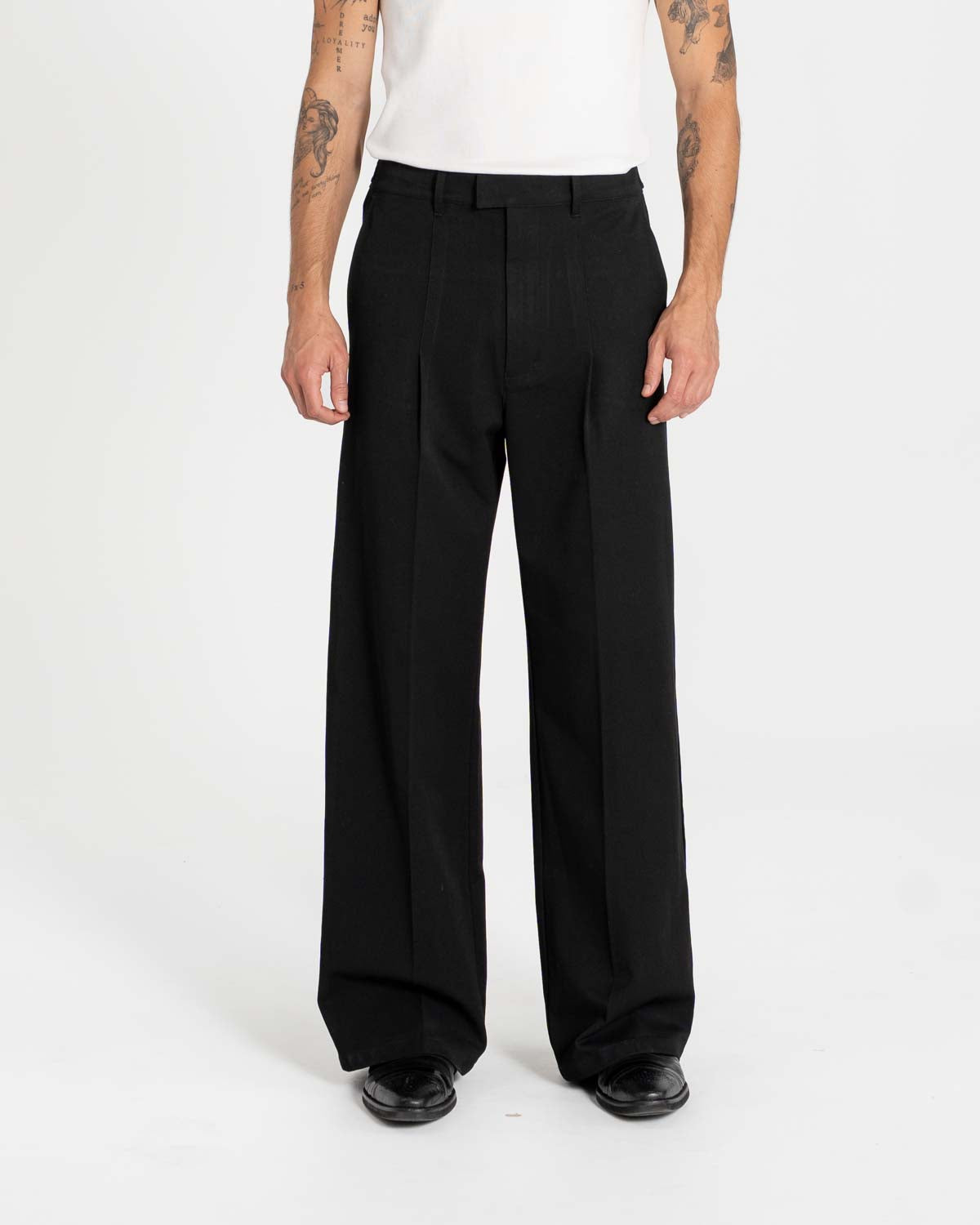 Baggy Suit Pants Black