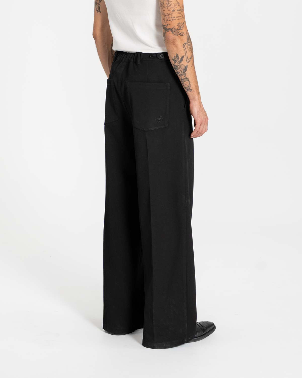 Baggy Suit Pants Black