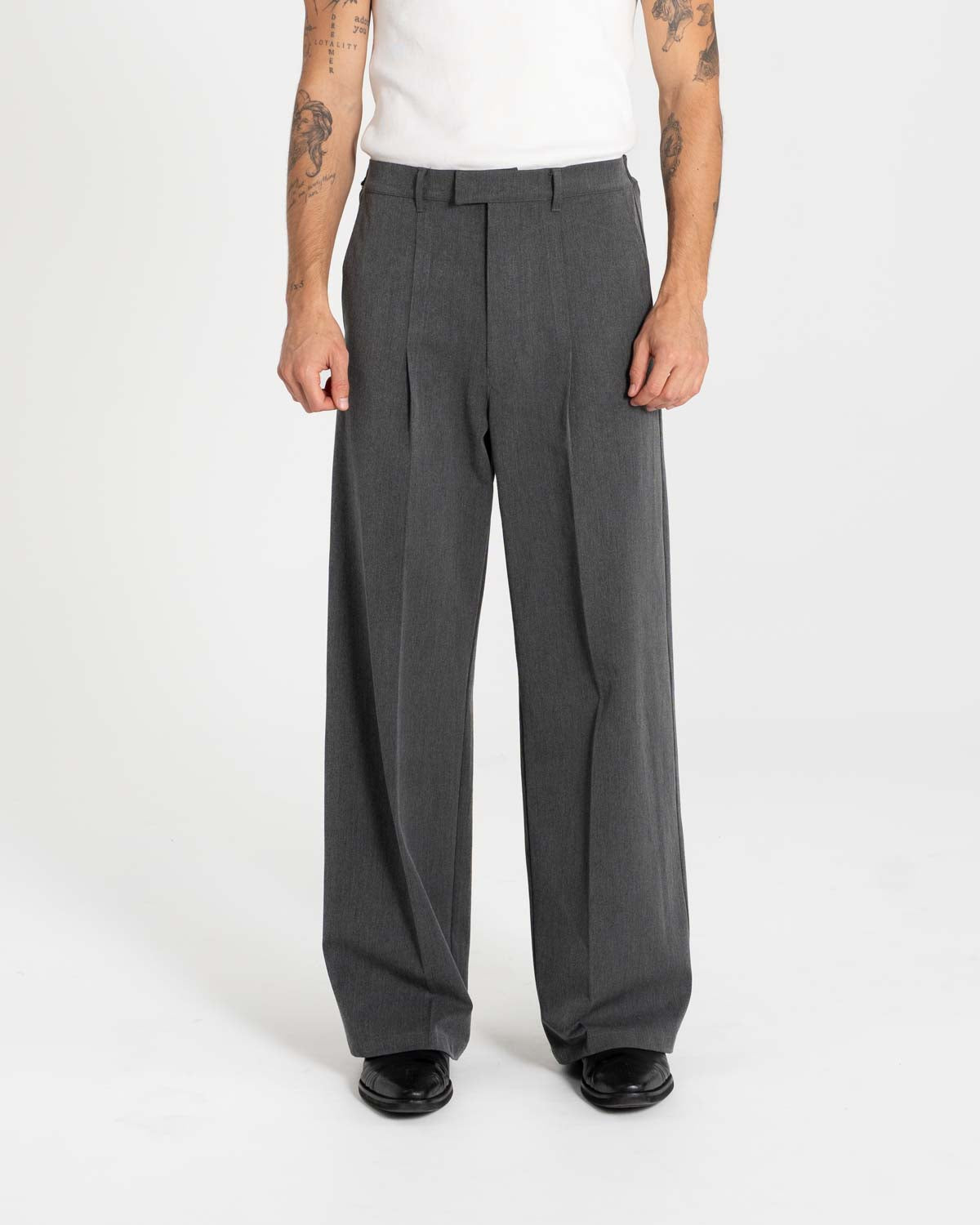 Baggy Suit Pants Grey