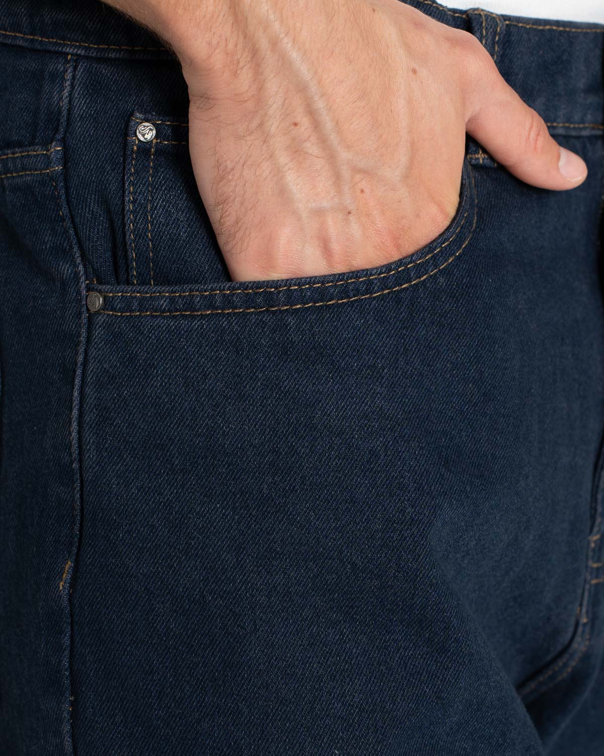 Regular Denim Jeans Indigo