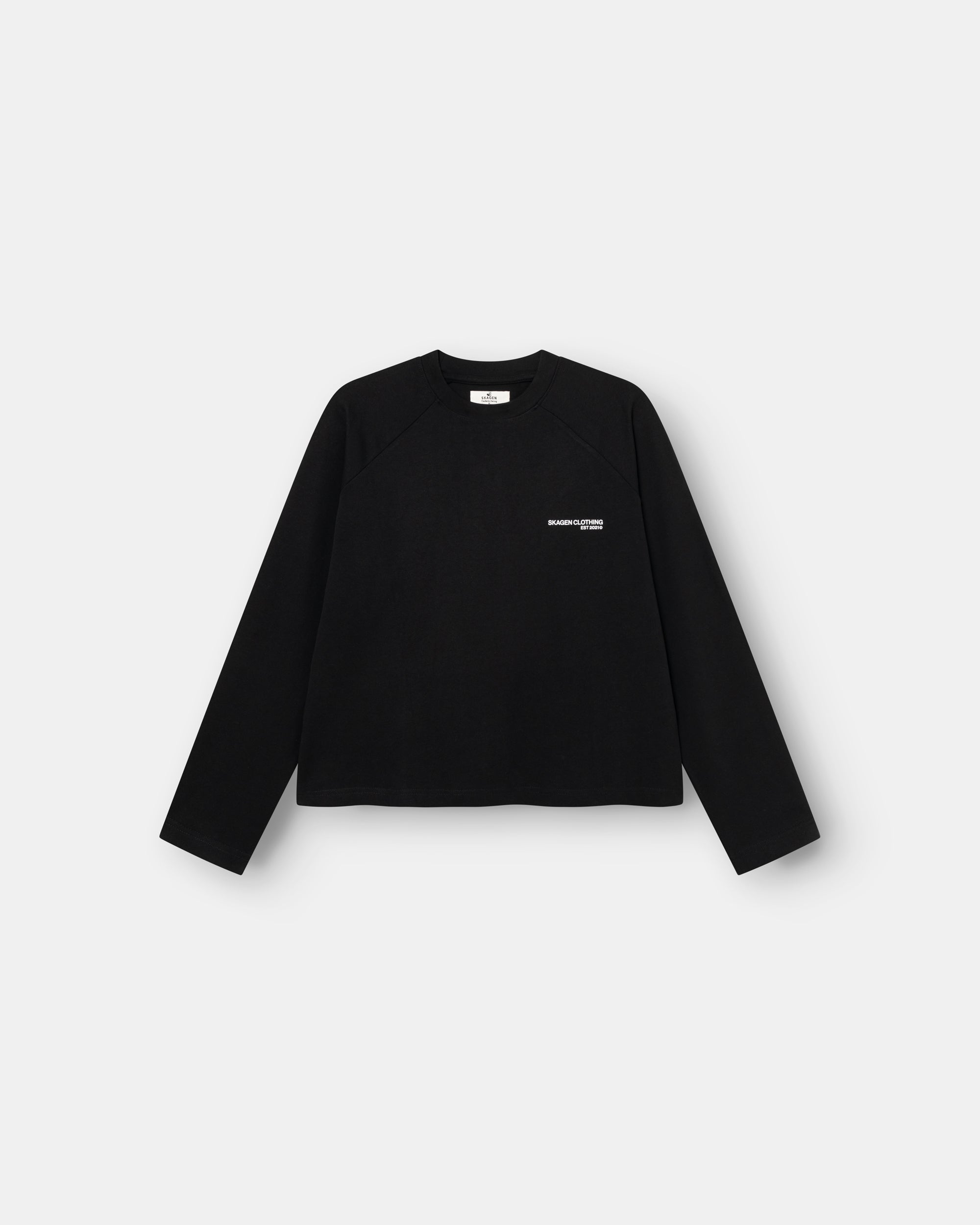 Everyday Essential Raglan Longsleeve Black