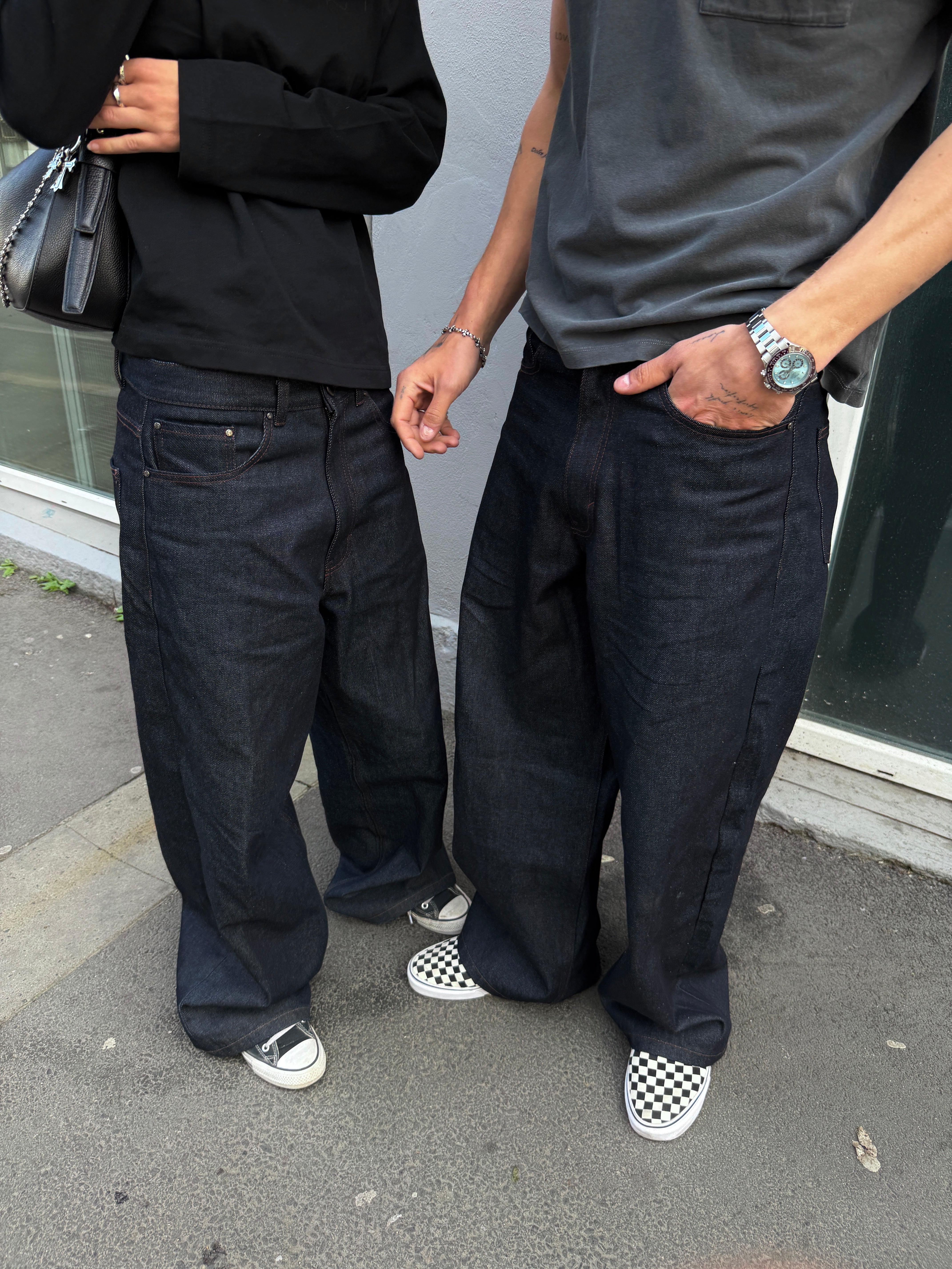 Raw Selvedge Denim Jeans Darkwash