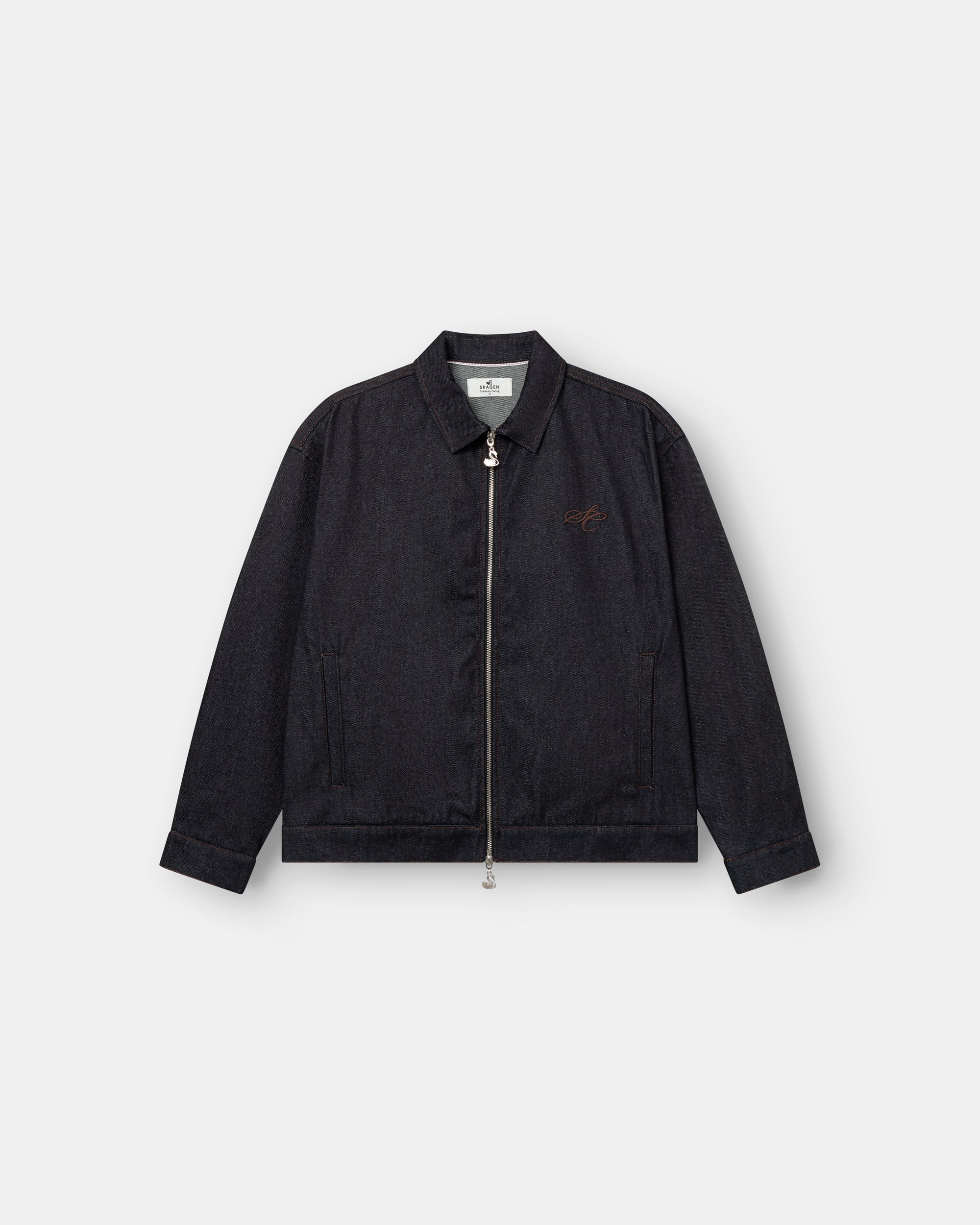 Raw Selvedge denim jacket darkwash