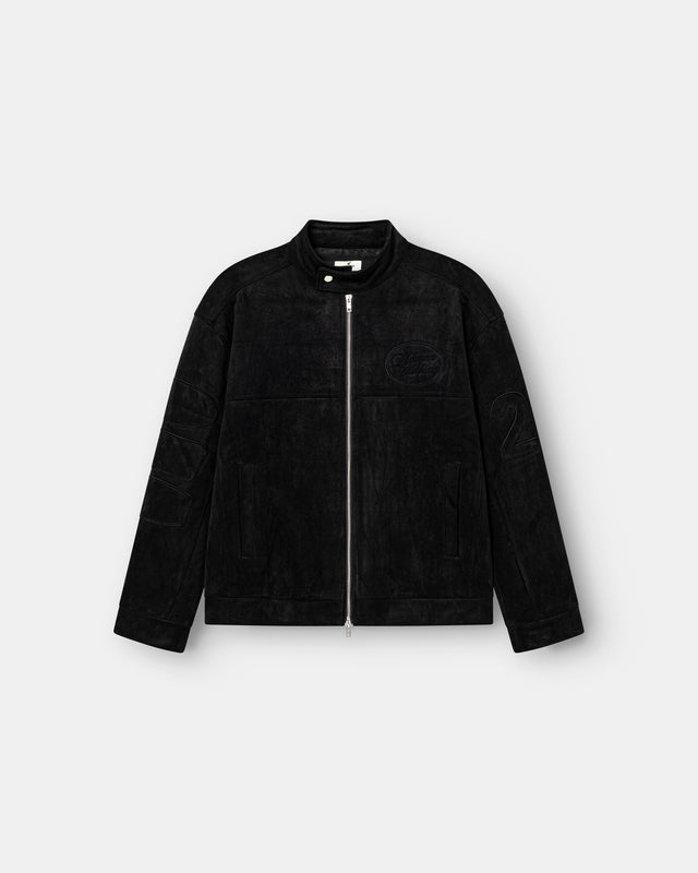 Suede Jacket Black
