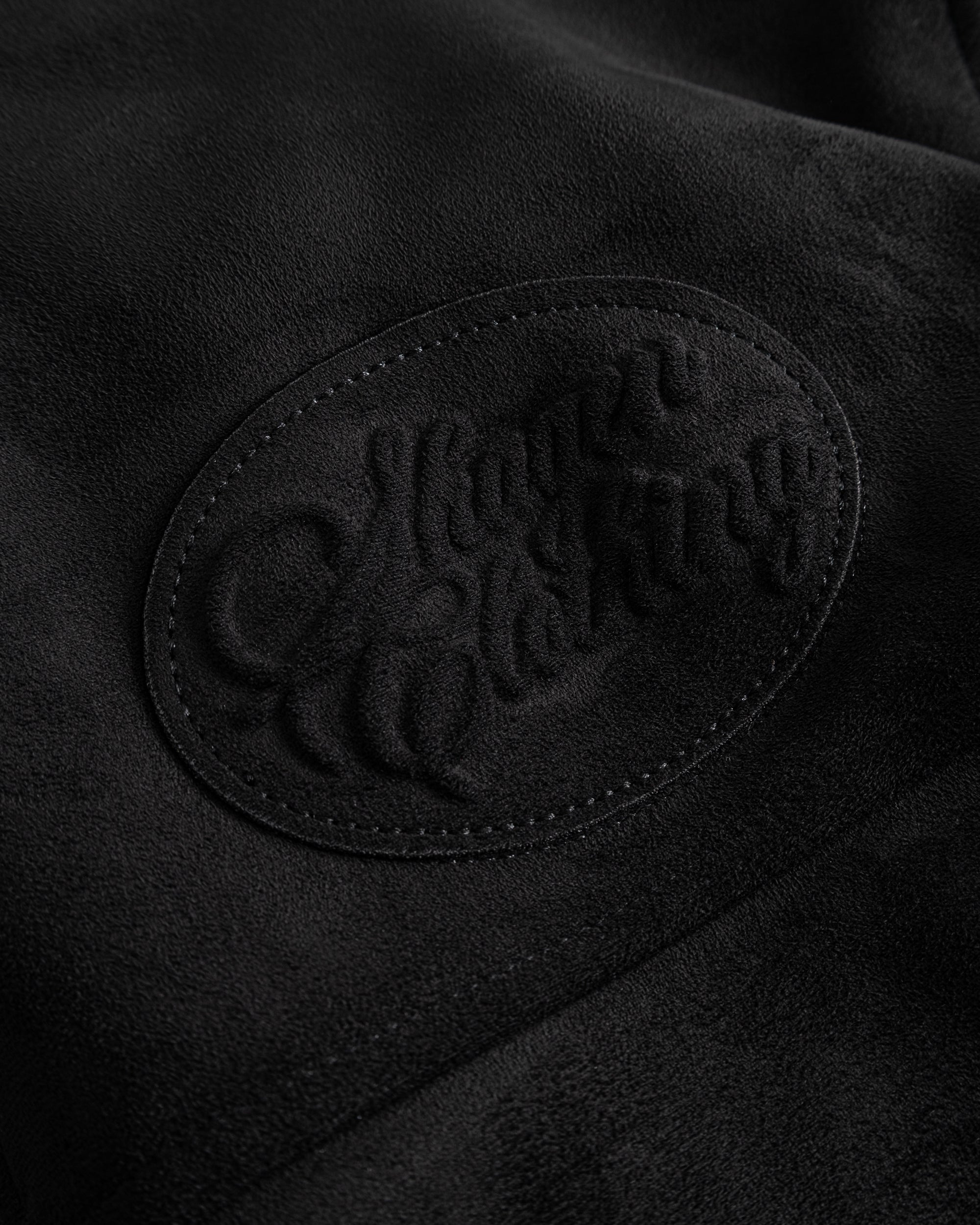 Suede Jacket Black