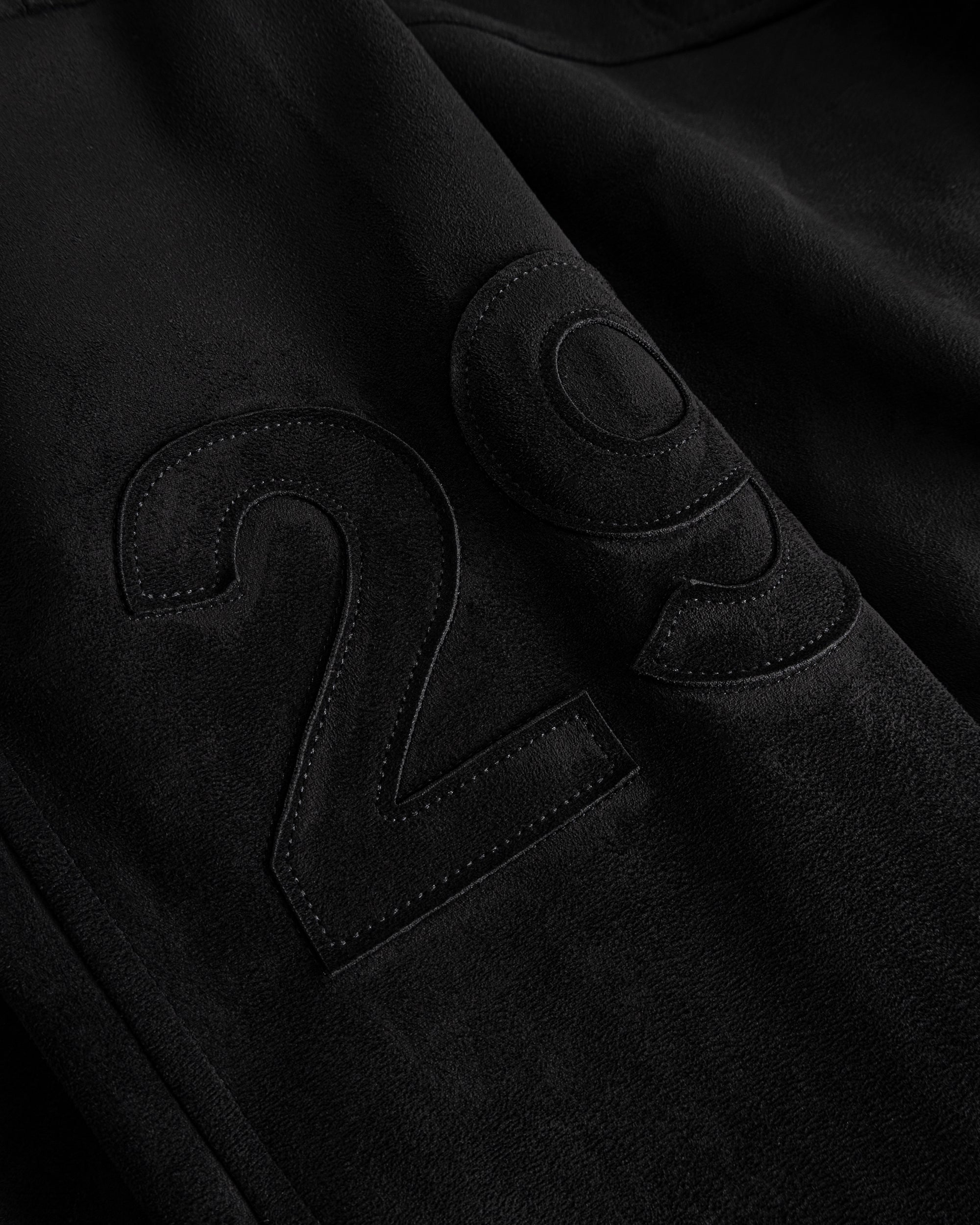 Suede Jacket Black