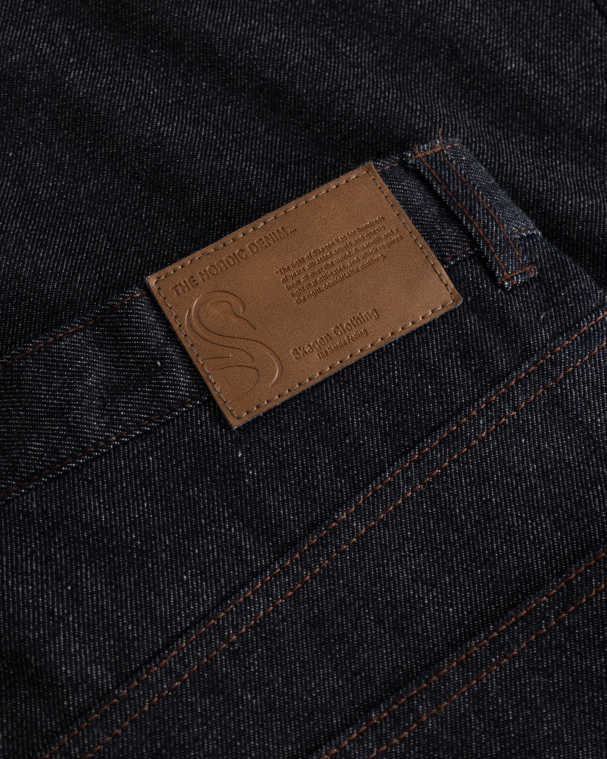 Raw Selvedge Denim Jeans Darkwash