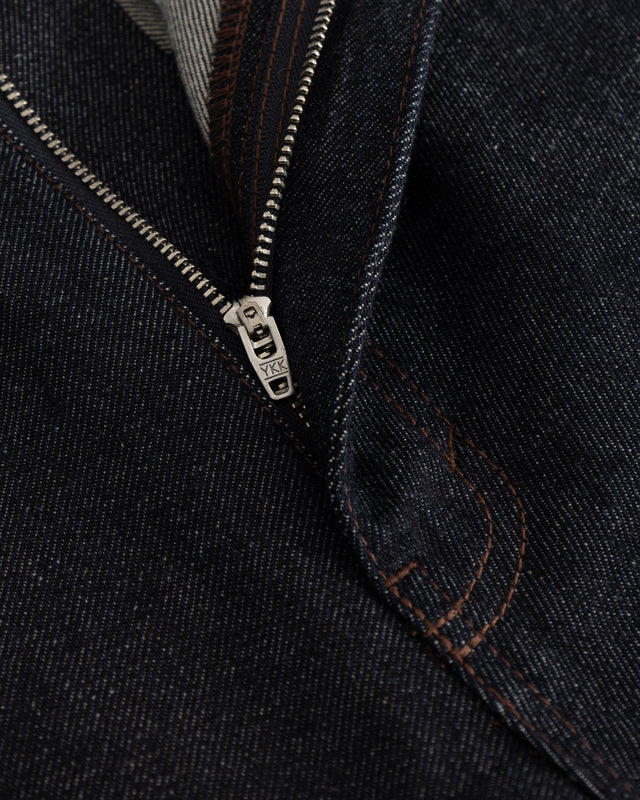 Raw Selvedge Jorts Darkwash