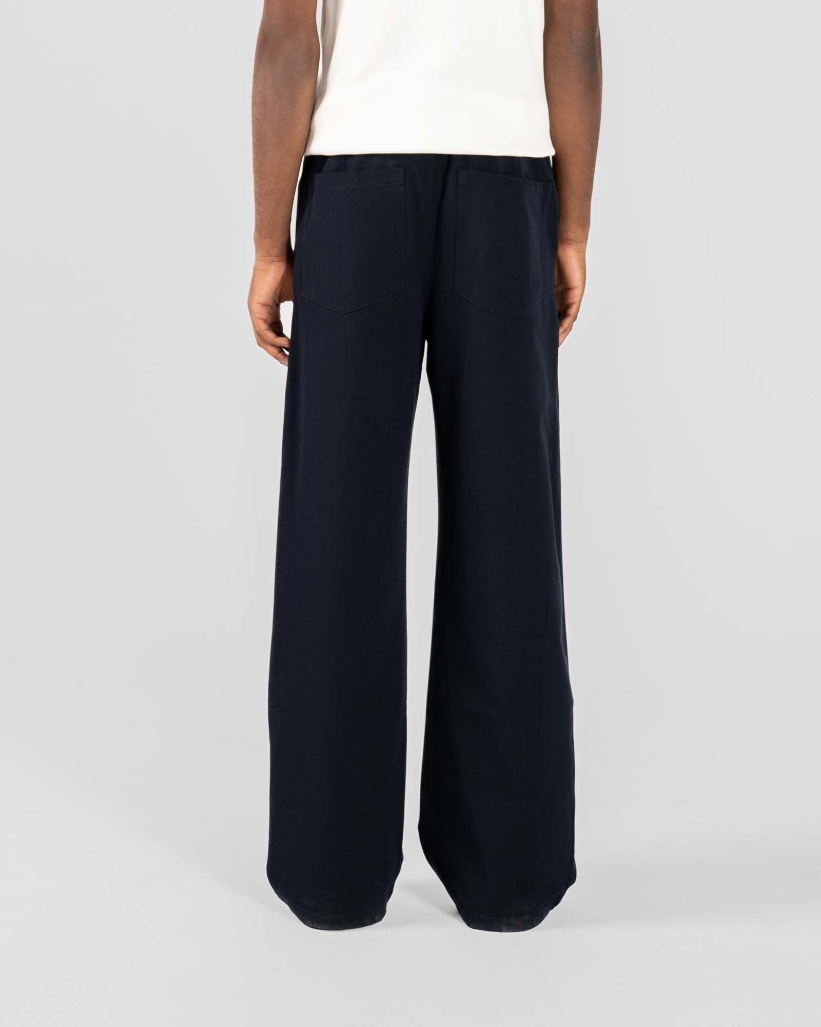 Baggy Suit Pants Navy