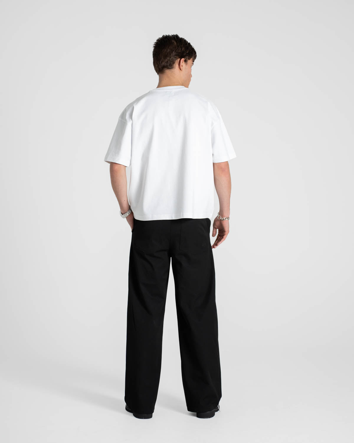 SC Logo T-shirt White Tone-Tone