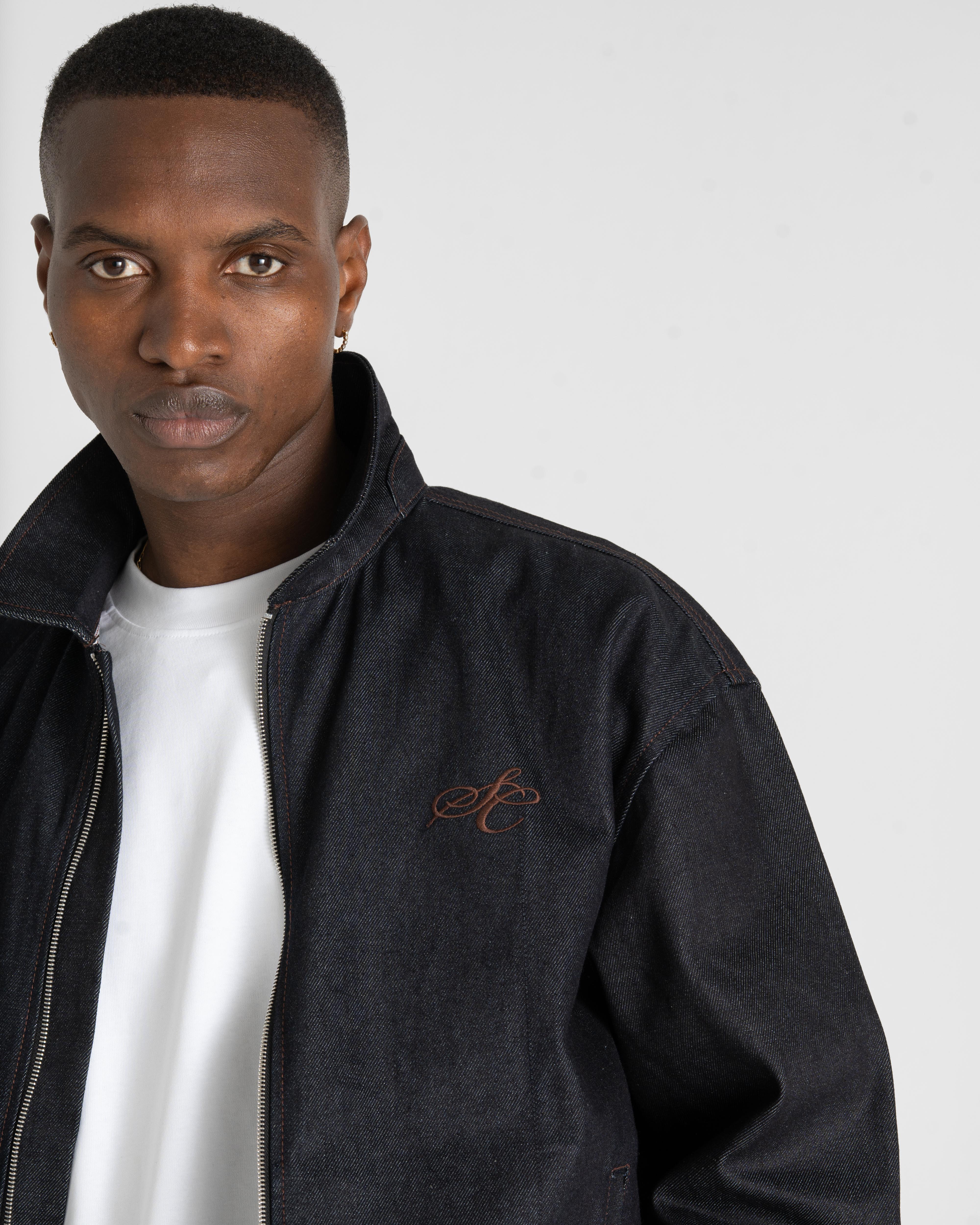 Raw Selvedge denim jacket darkwash