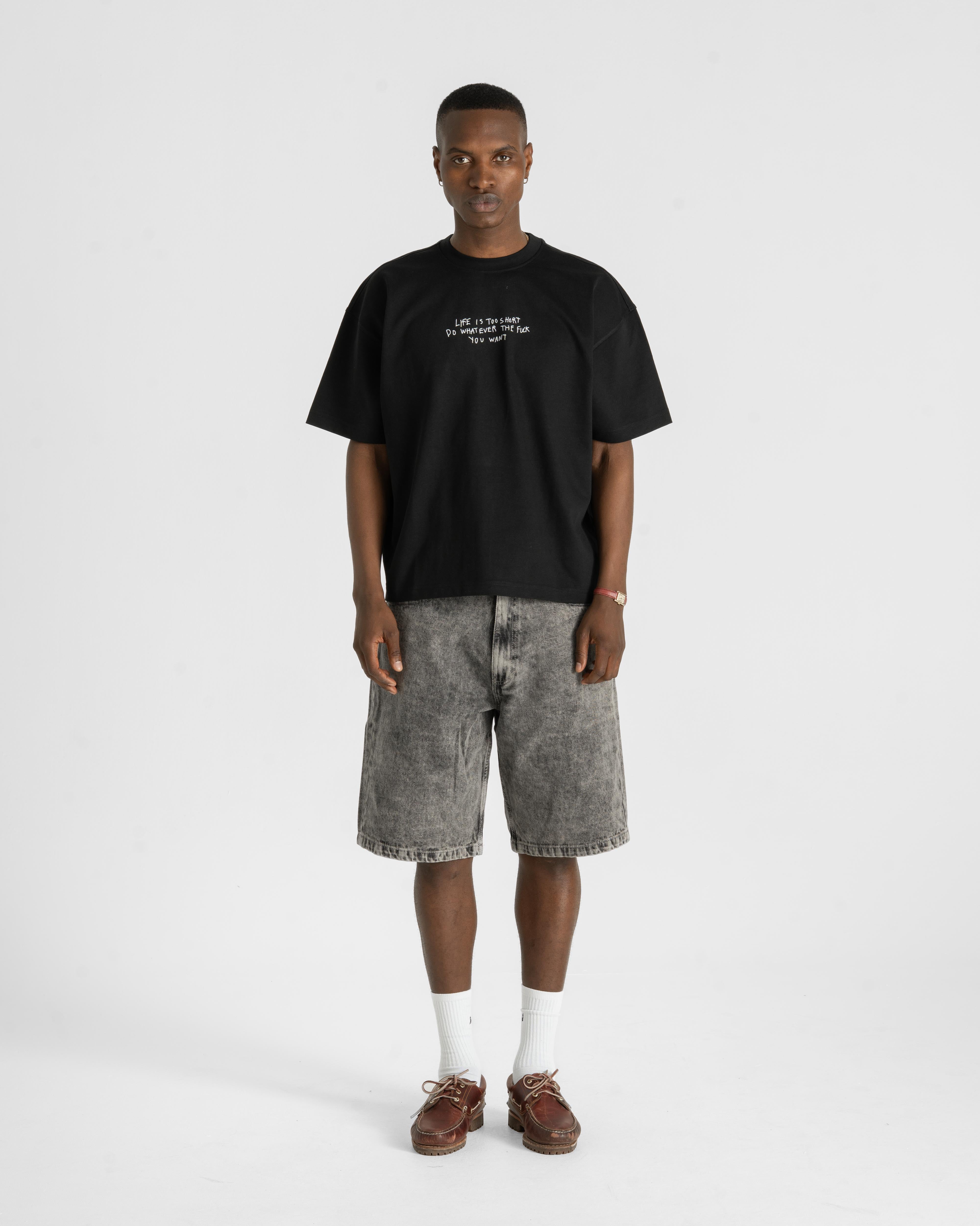 Jorts Washed Grey