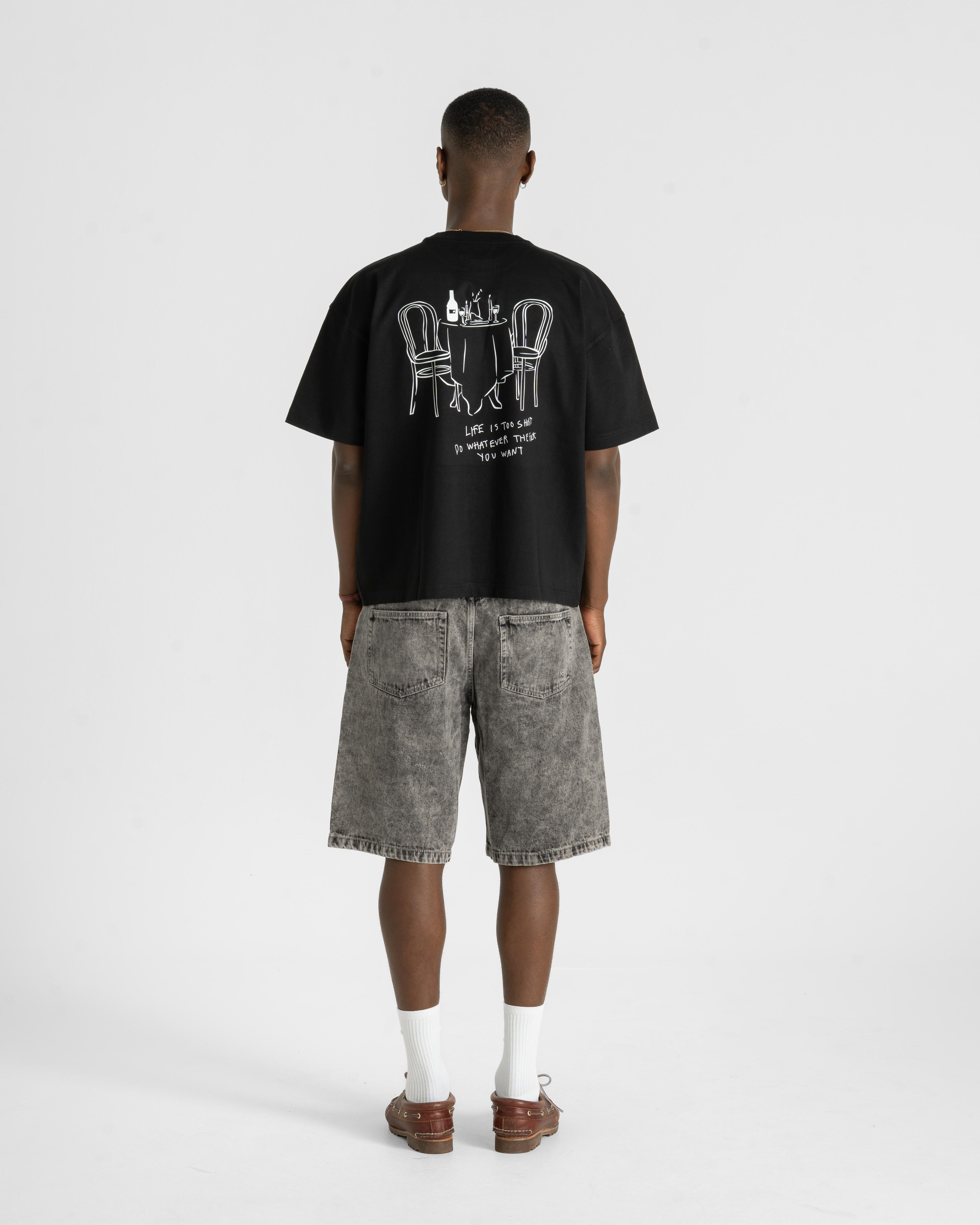 Jorts Washed Grey