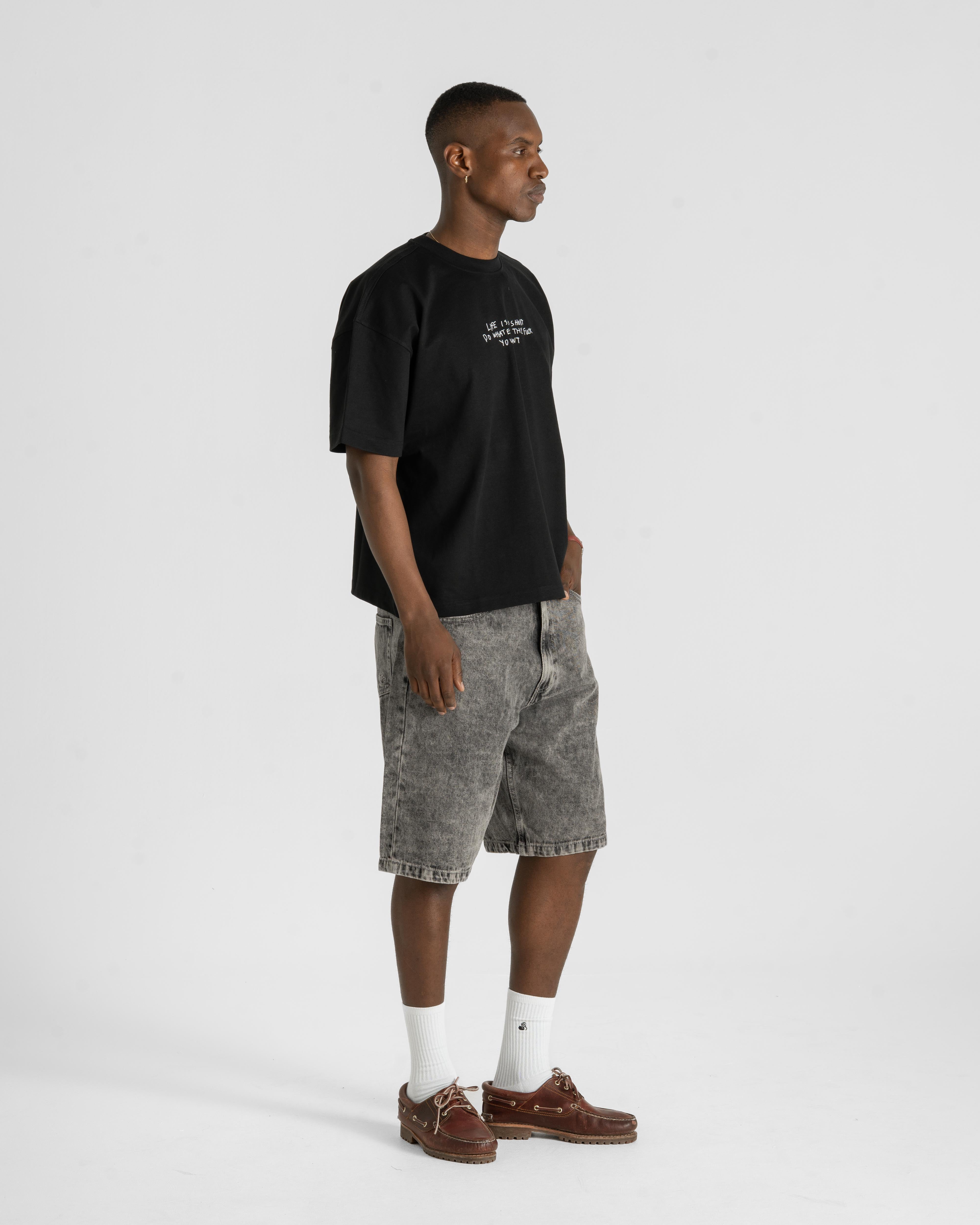 Jorts Washed Grey