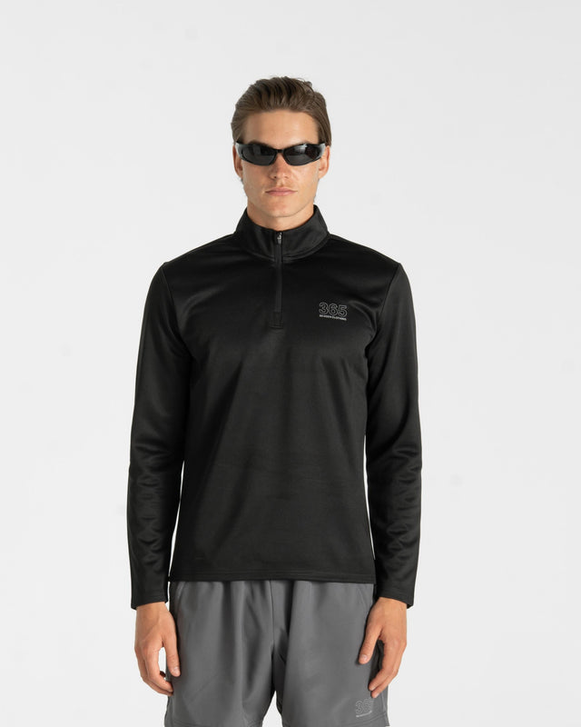 365 Half Zip Black