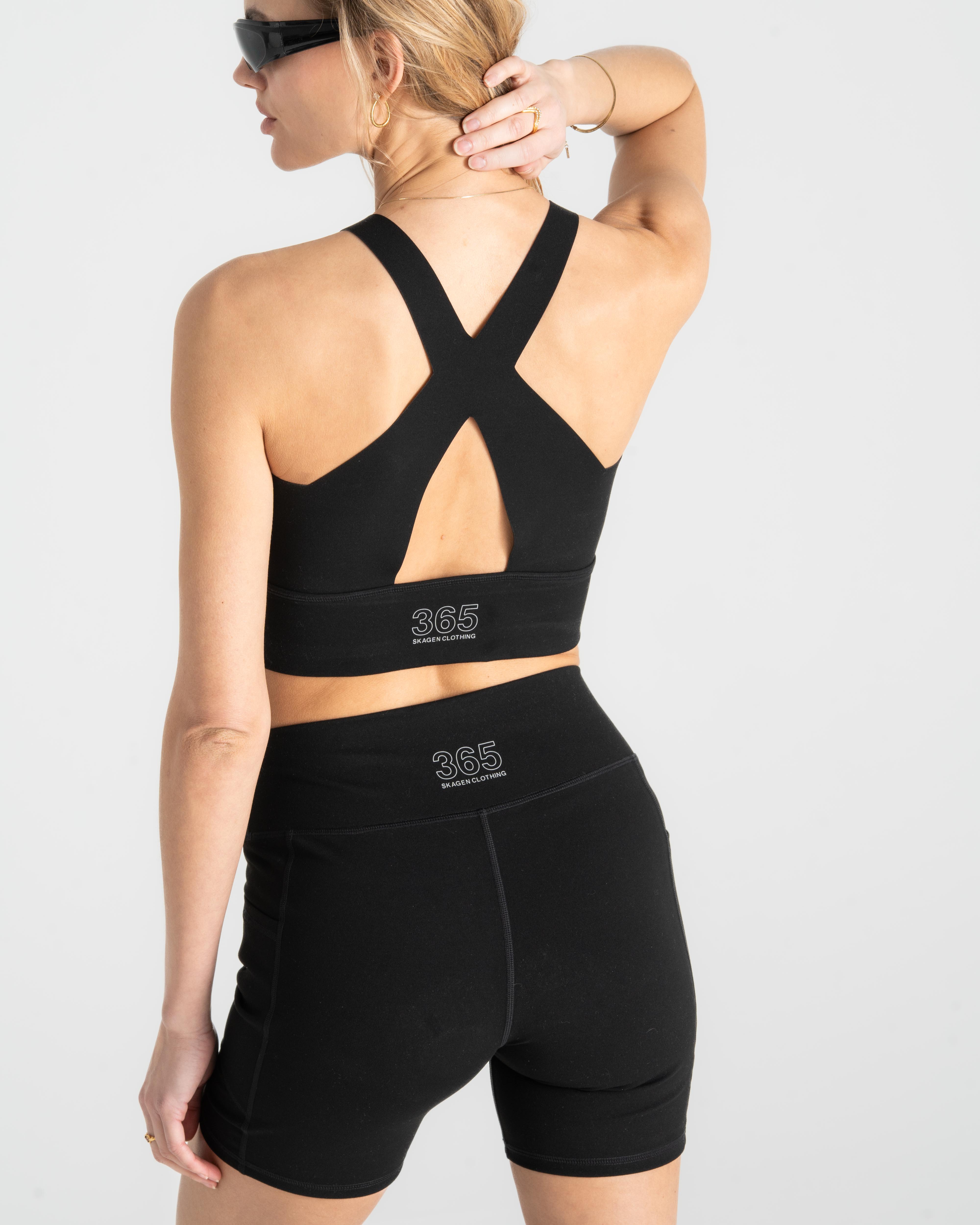 365 Womens Sports Bra Black