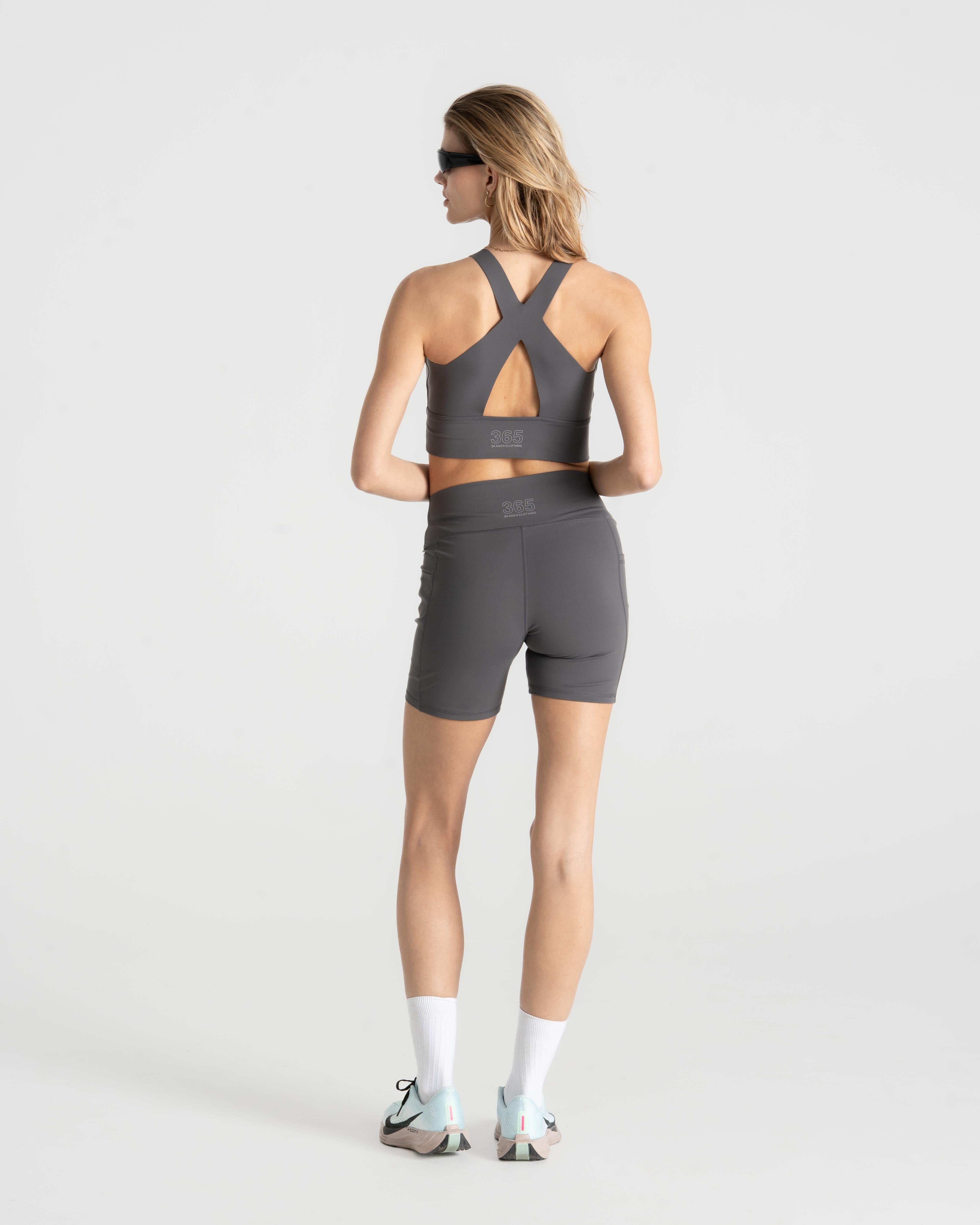 365 Womens Half-Thights Grey