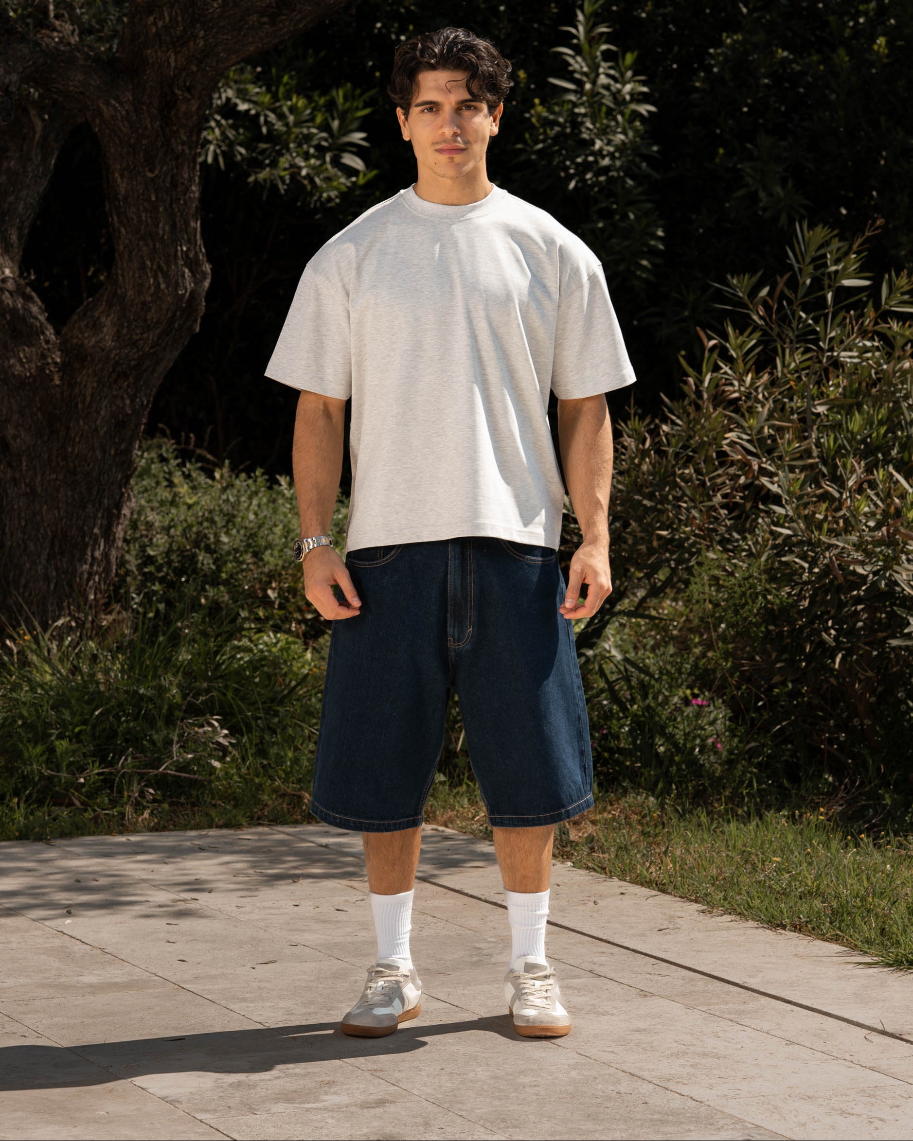 Jorts Indigo