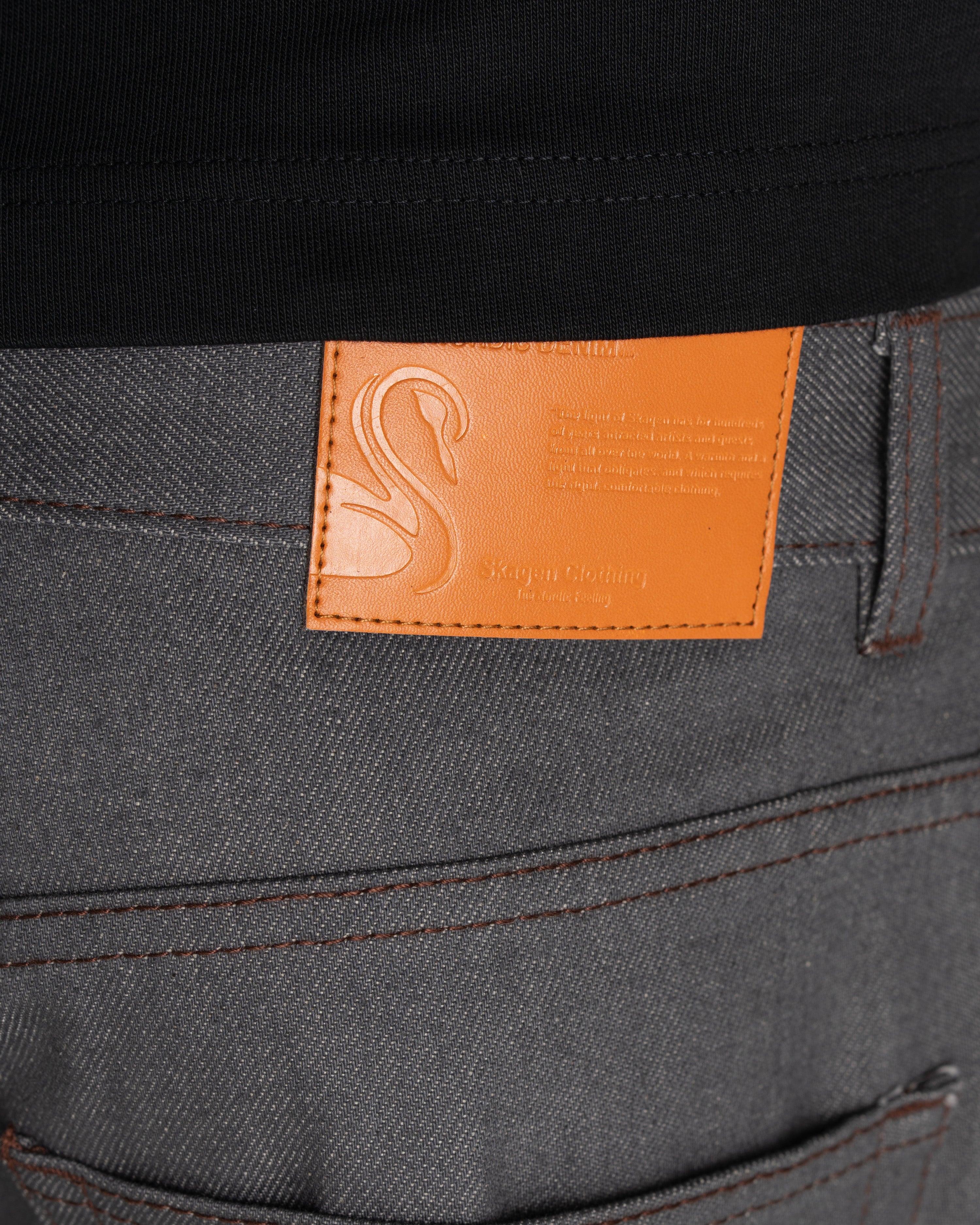 Raw Selvedge Denim Jeans grey