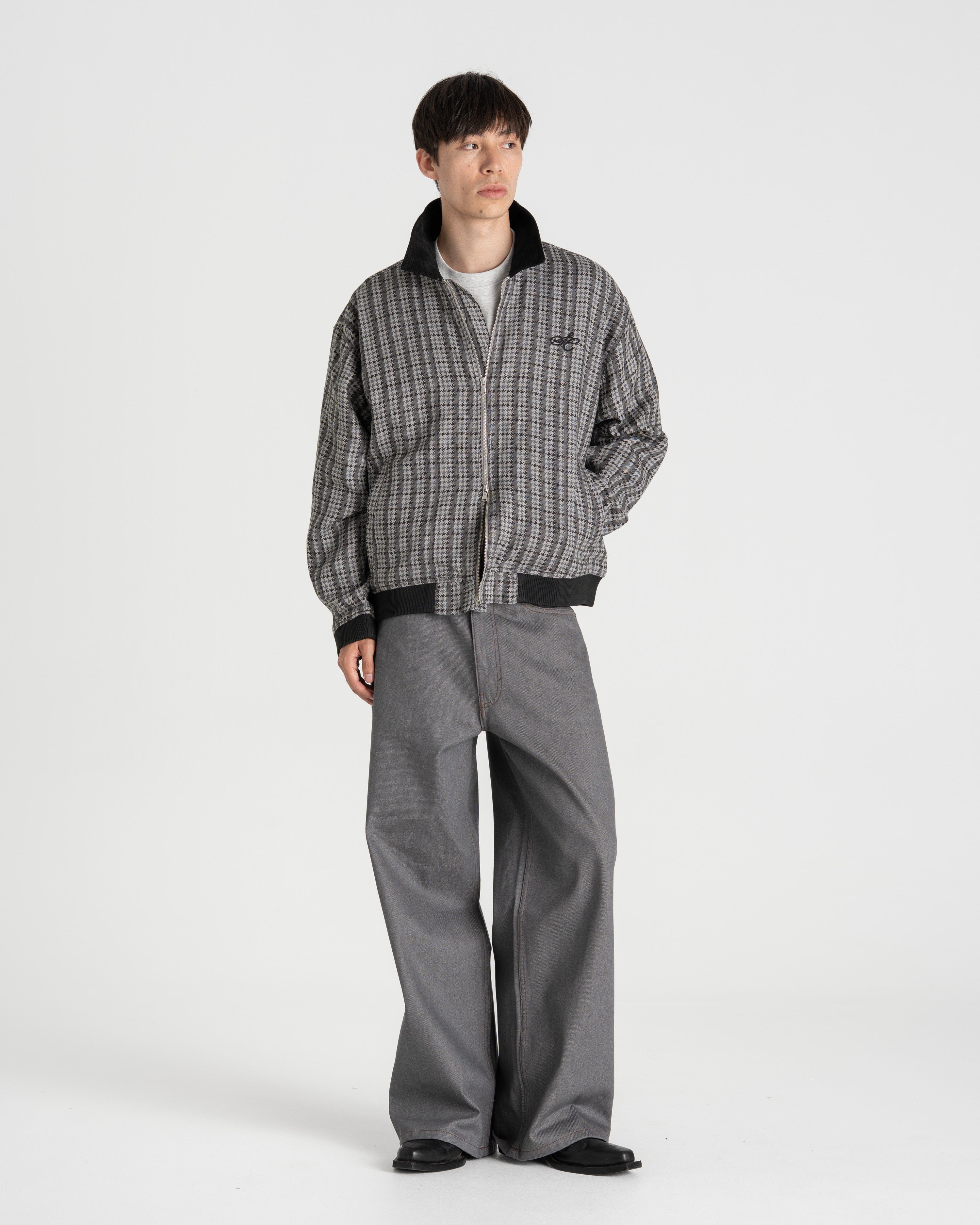 Raw Selvedge Denim Jeans grey