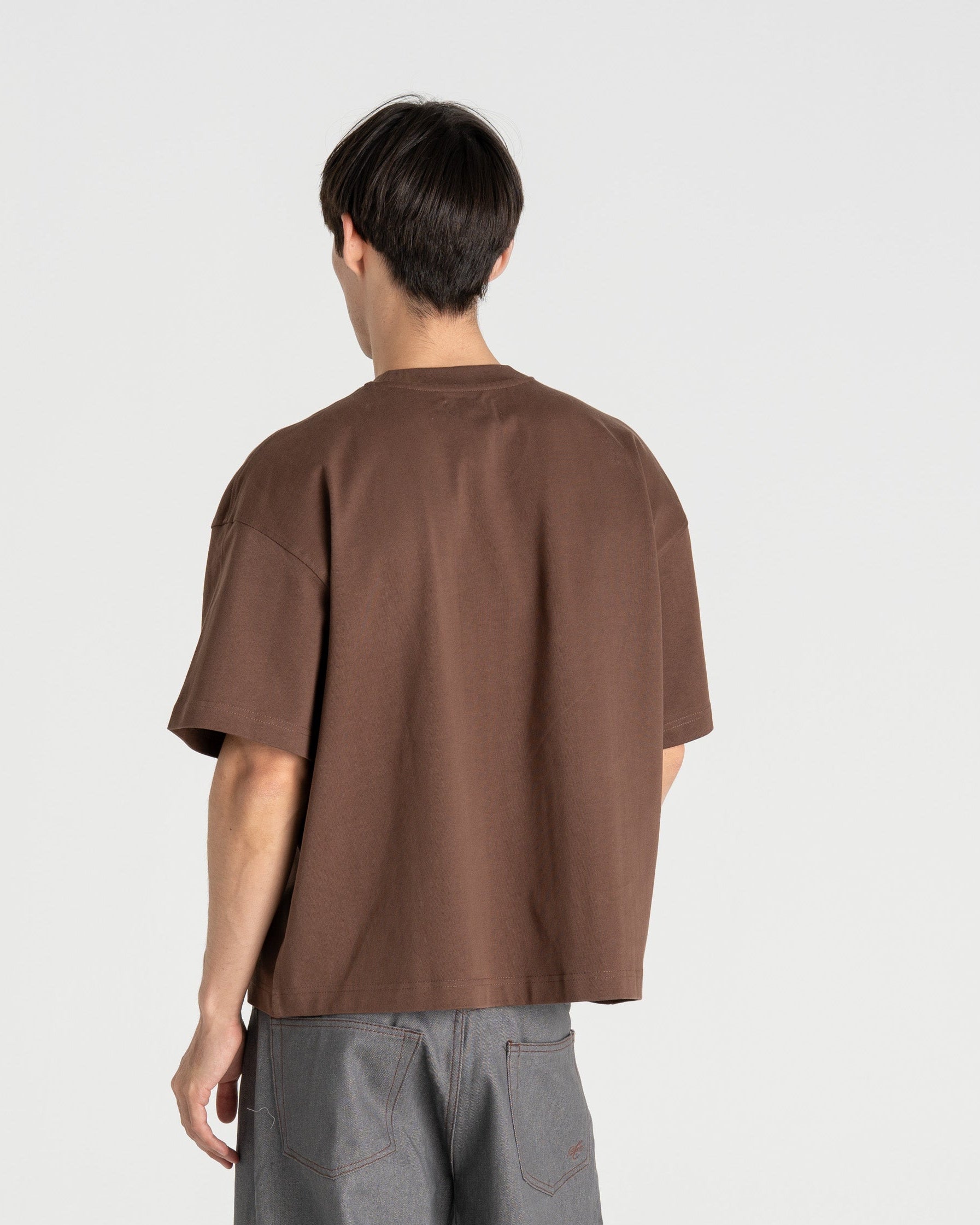SC Logo T-shirt Brown