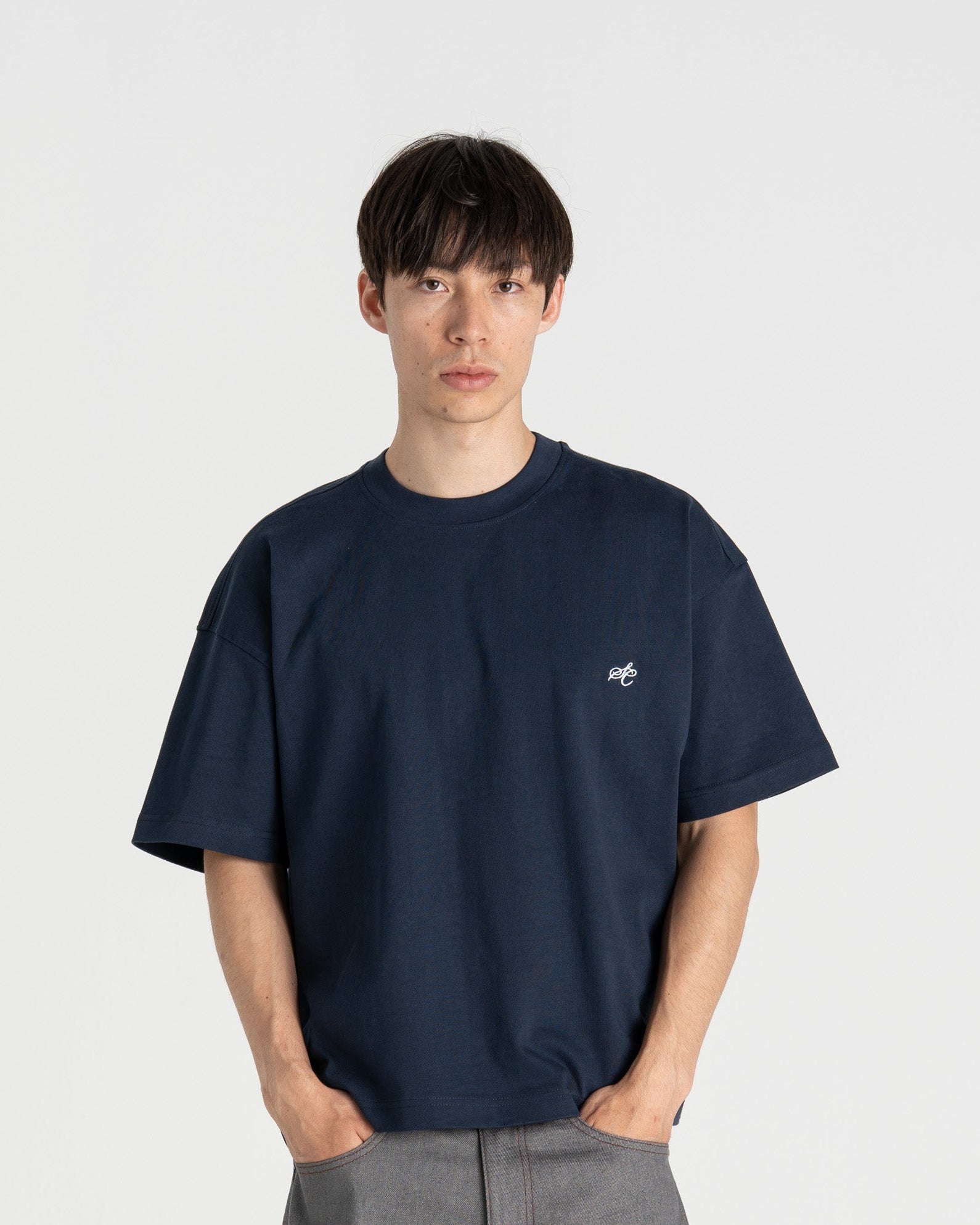 SC Logo T-shirt Navy