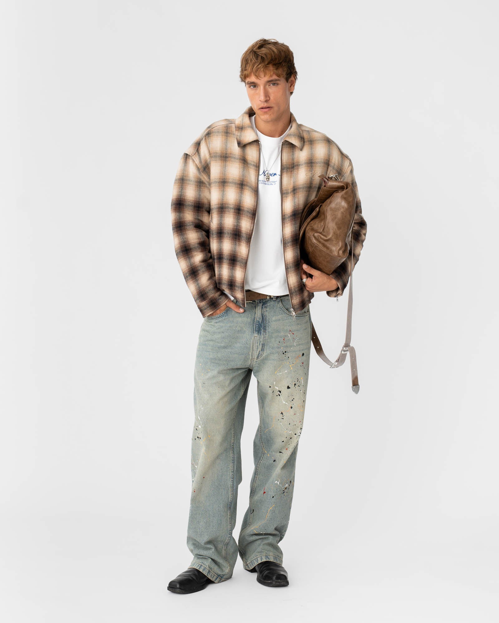 Sunfade Jacket Brown