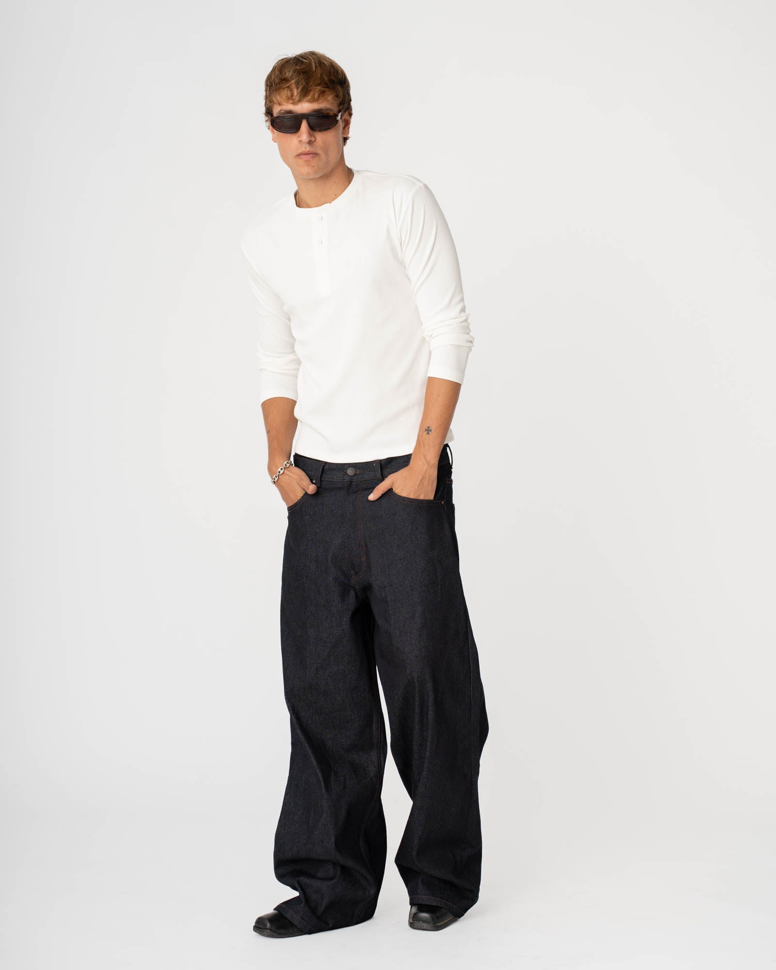 Raw Selvedge Denim Jeans Darkwash