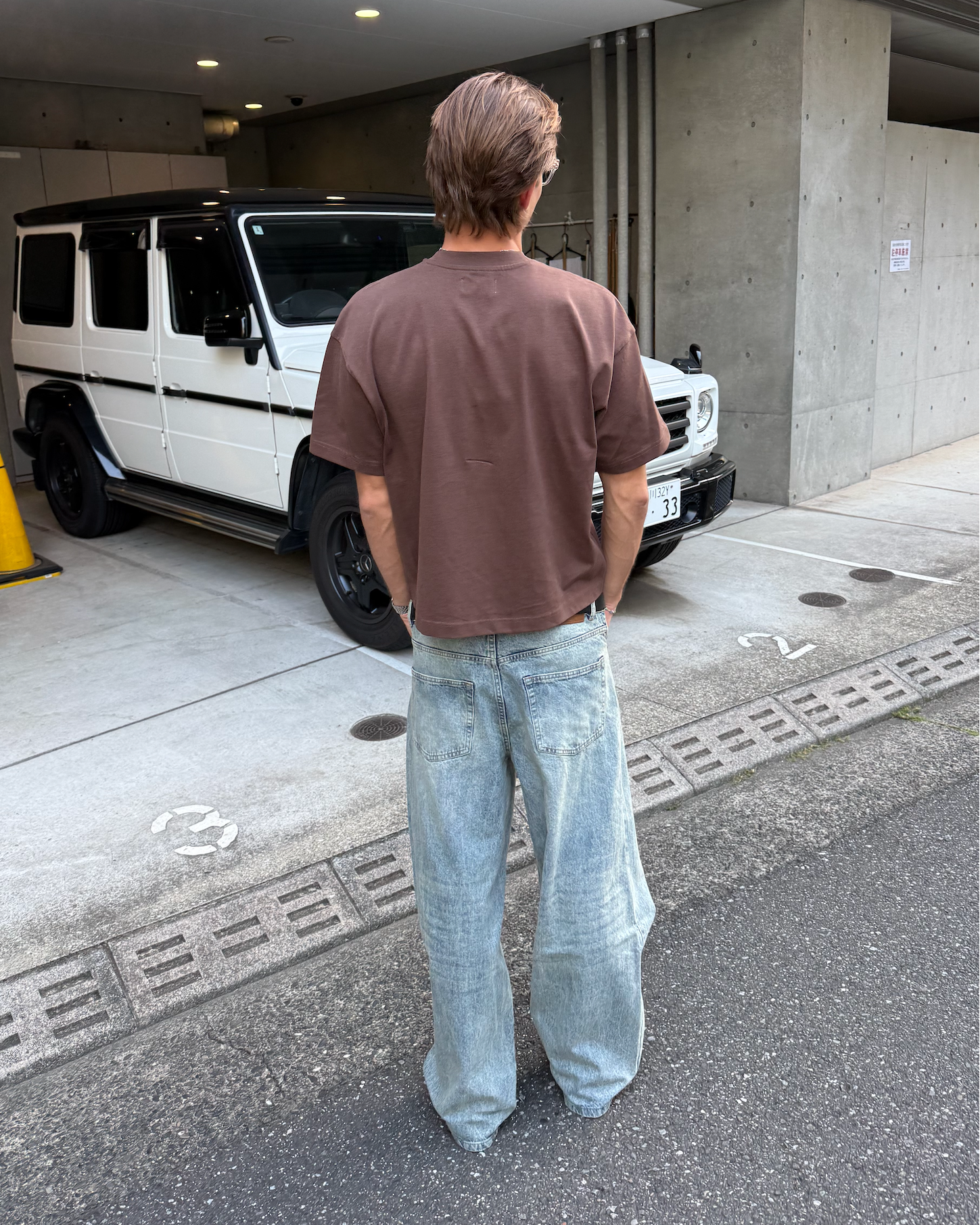 Extra baggy Denim Jeans Light blue