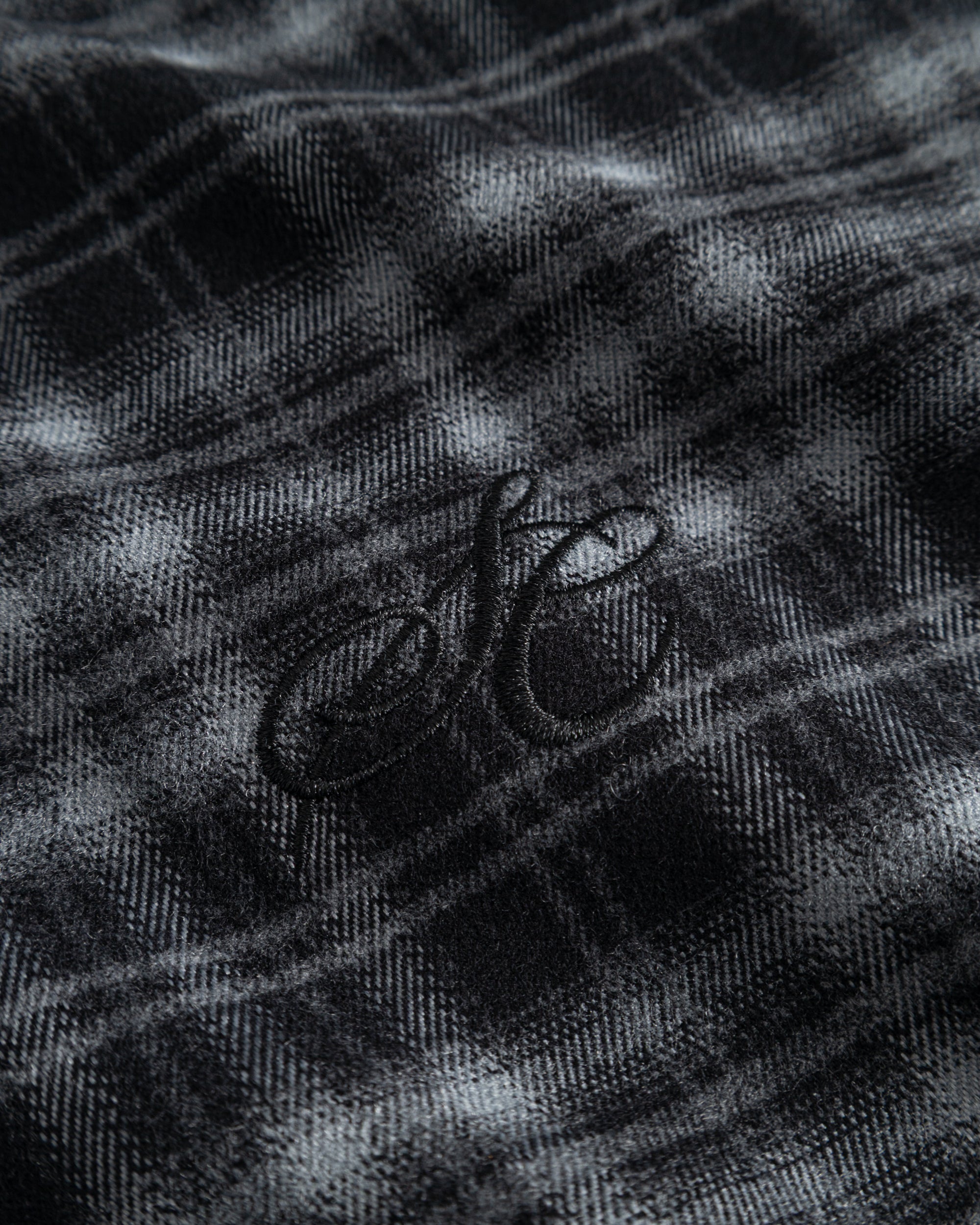 Checked Flannel Shirt grey