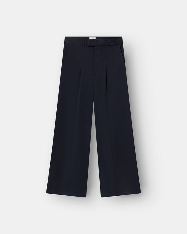 Baggy Suit Pants Navy
