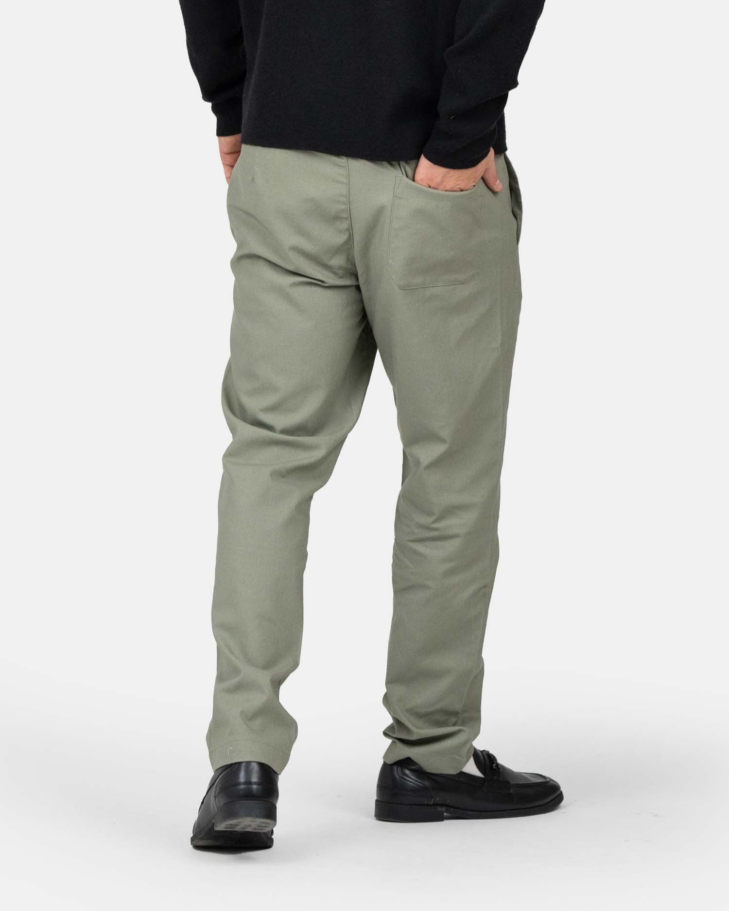 Heavyweight Hørbukser Army | Skagen - clothing.dk