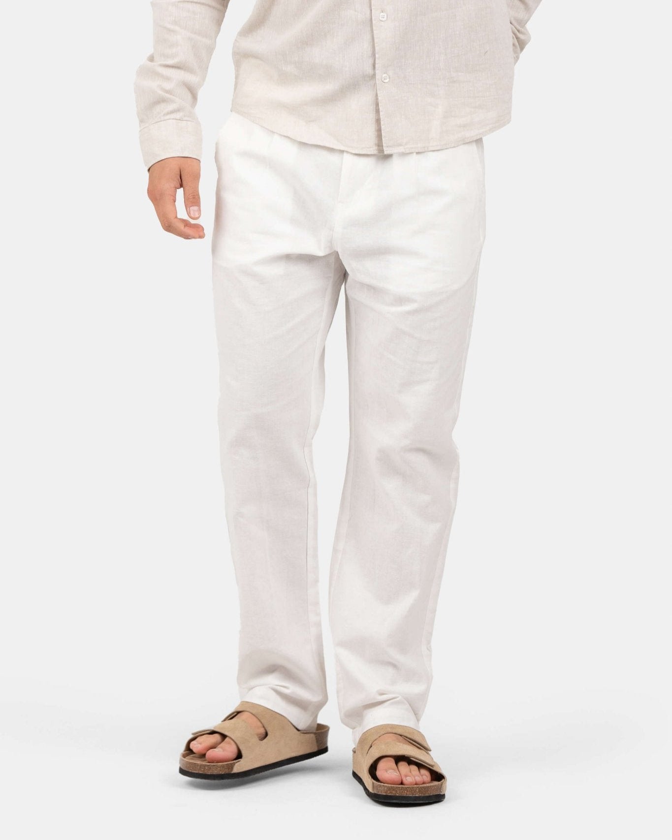 Hørbukser Hvid | Skagen - clothing.dk