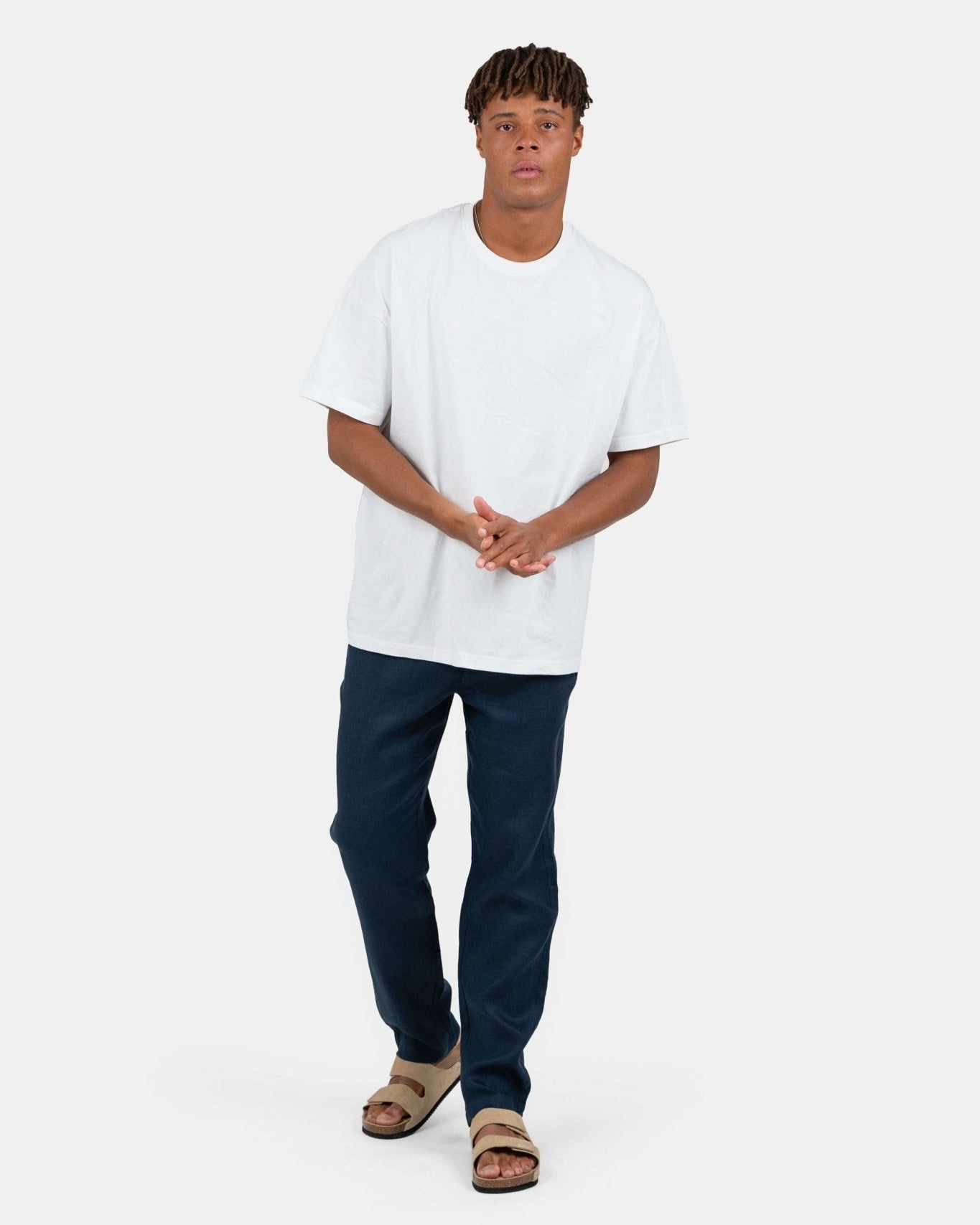 Hørbukser Navy | Skagen - clothing.dk